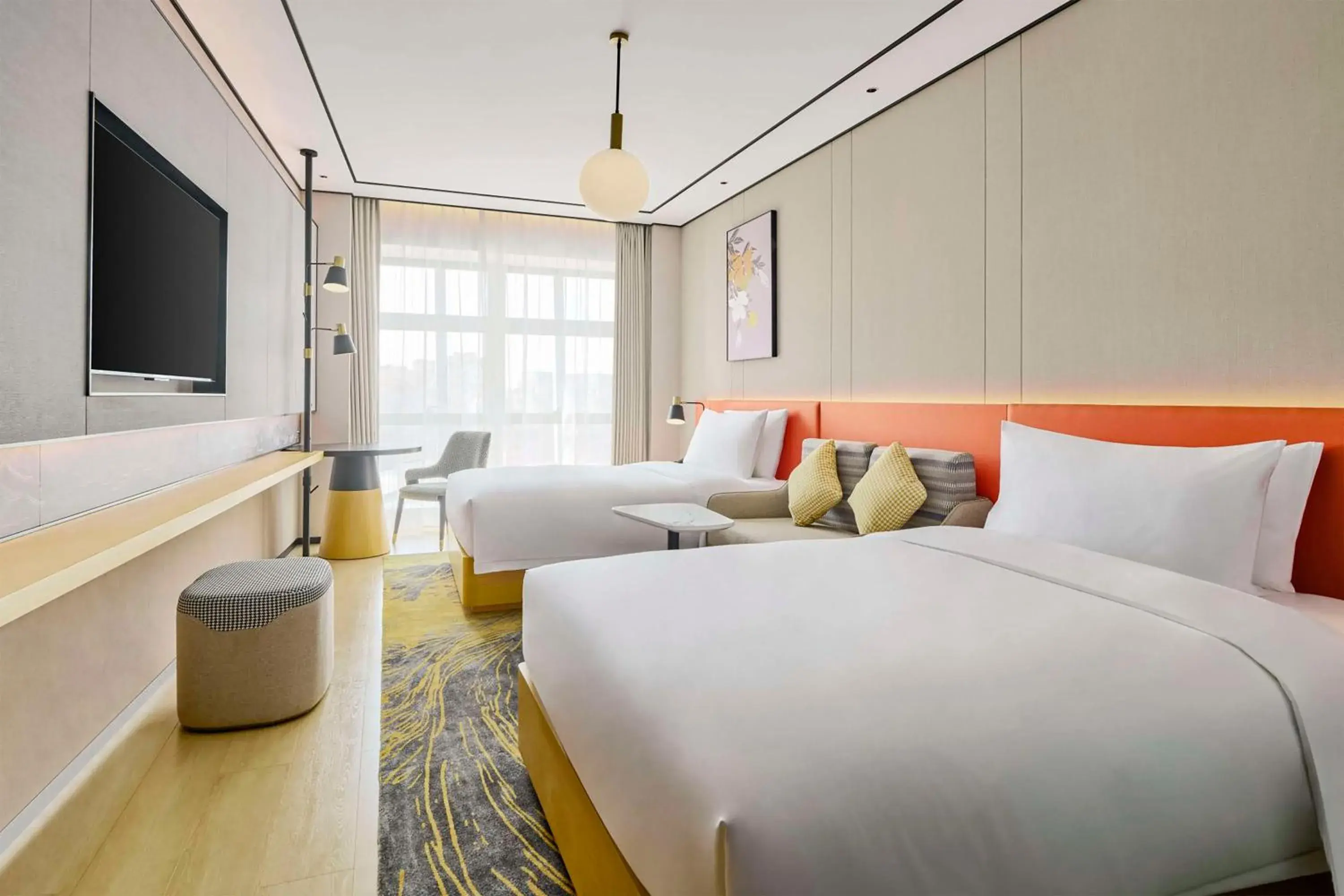 Deluxe Twin Room in Hilton Garden Inn Foshan Lishui-Free Shuttle Bus for Canton Fair Deluxe Twin Room in Hilton Garden Inn Foshan Lishui-Free Shuttle Bus for Canton Fair