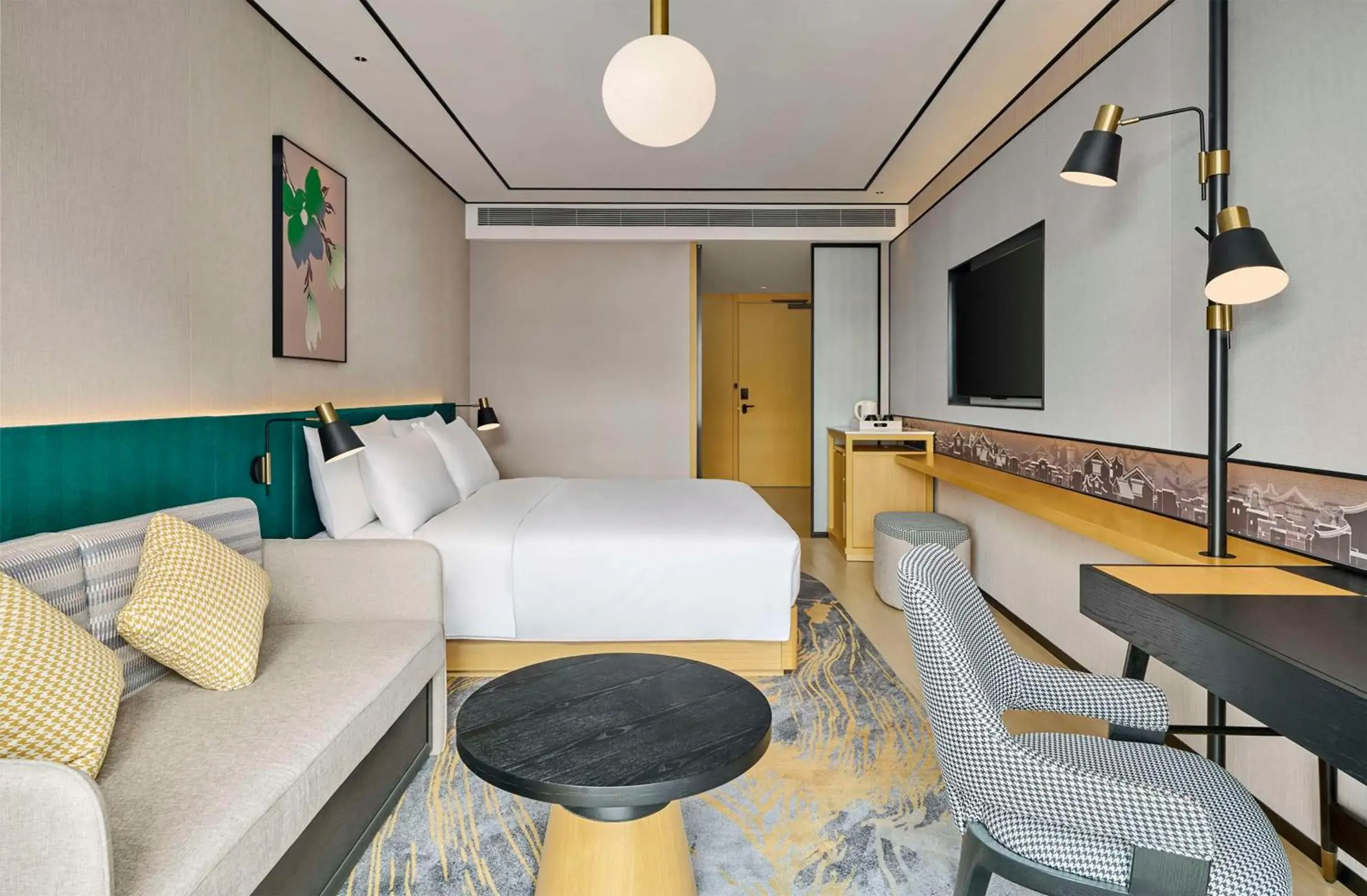 Bed in Hilton Garden Inn Foshan Lishui Bed in Hilton Garden Inn Foshan Lishui