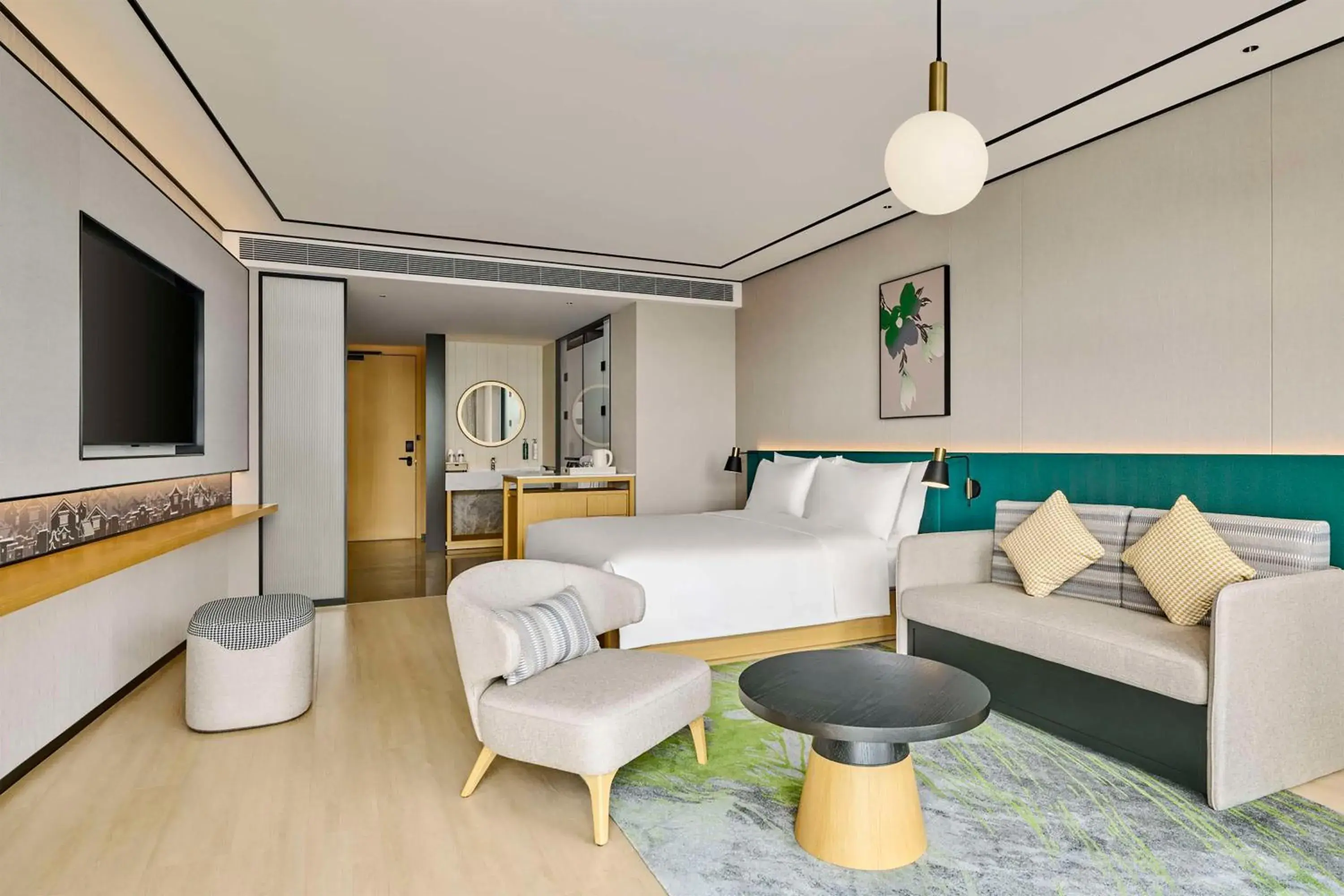 Living room in Hilton Garden Inn Foshan Lishui Living room in Hilton Garden Inn Foshan Lishui