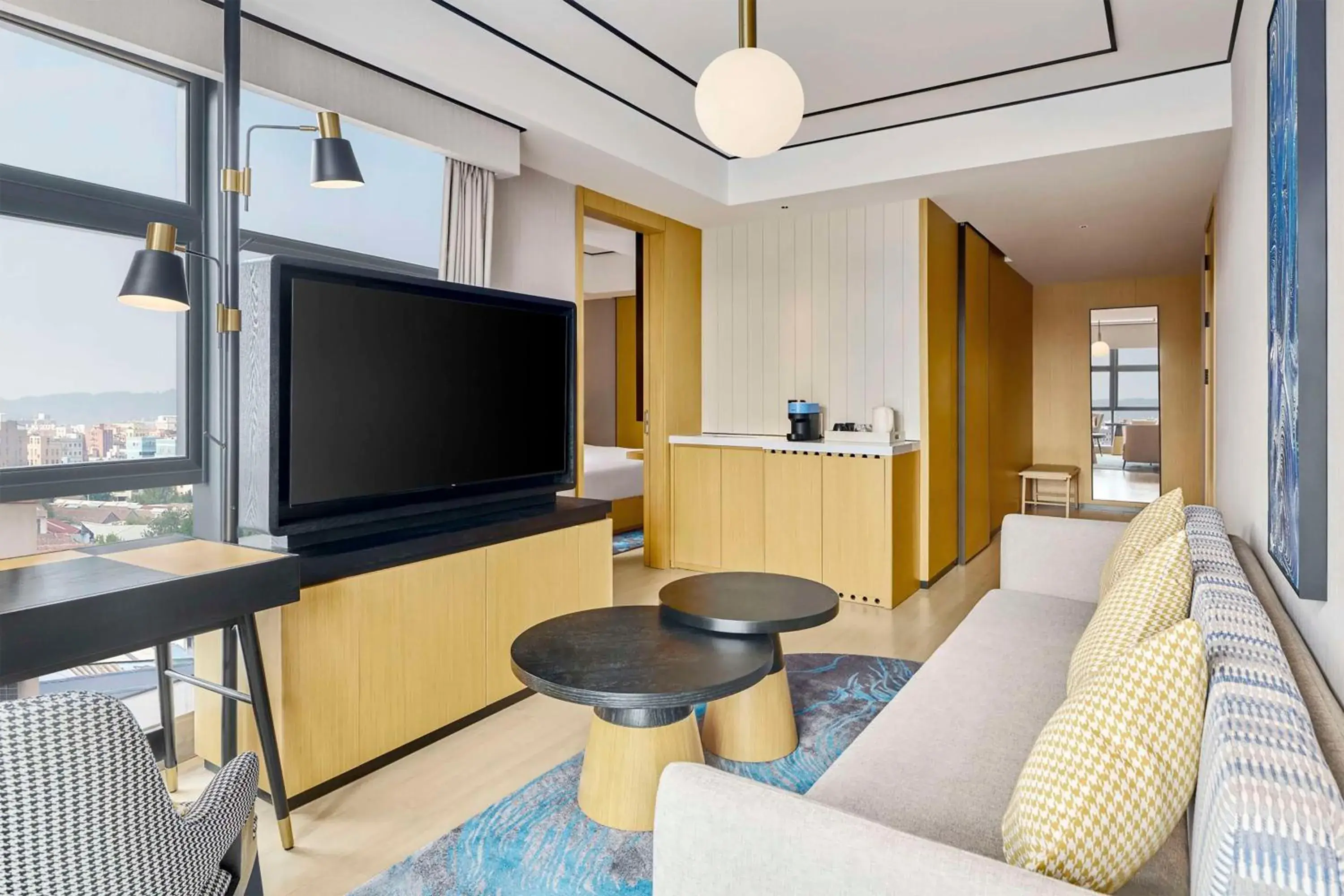 Living room in Hilton Garden Inn Foshan Lishui Living room in Hilton Garden Inn Foshan Lishui