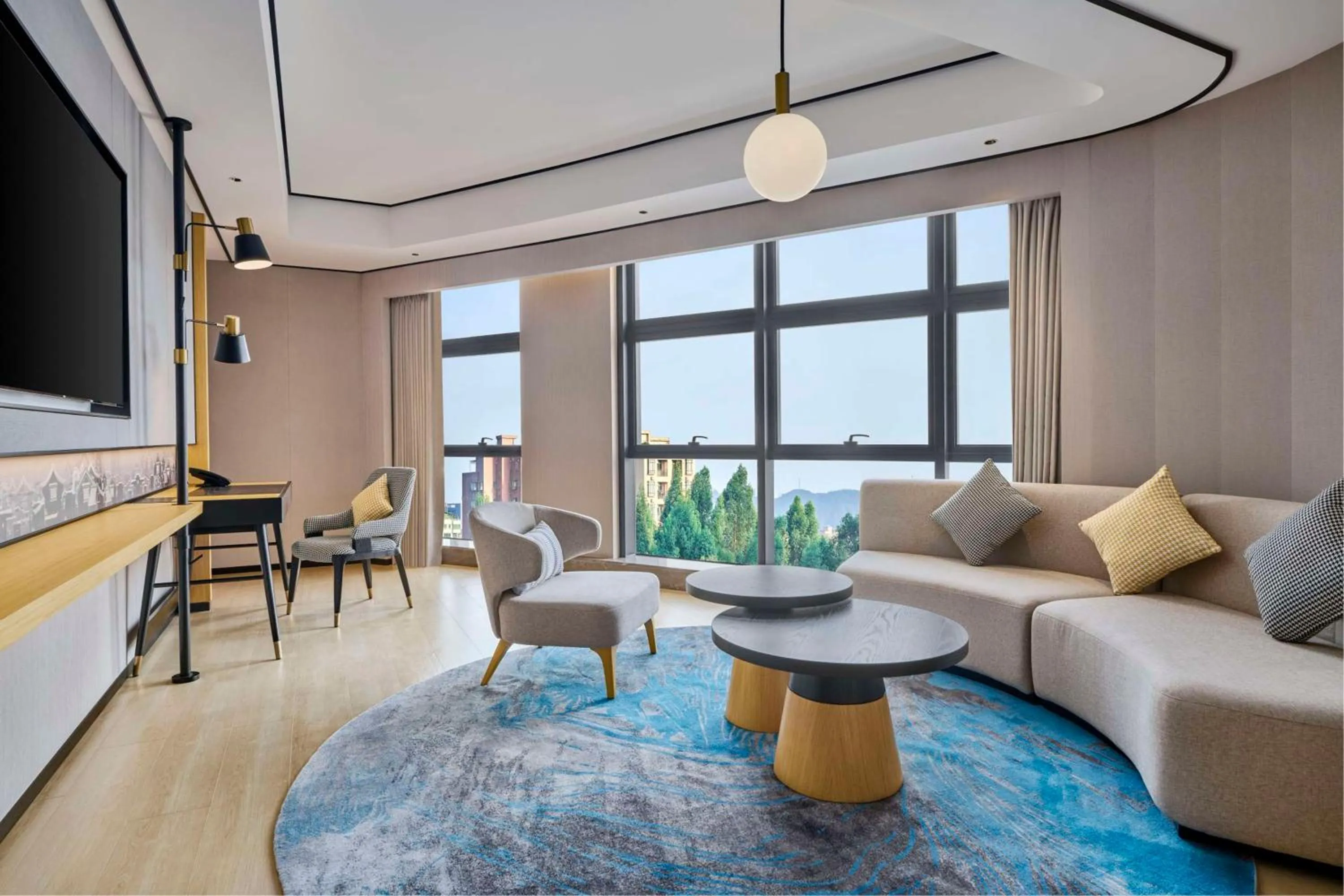 Living room in Hilton Garden Inn Foshan Lishui