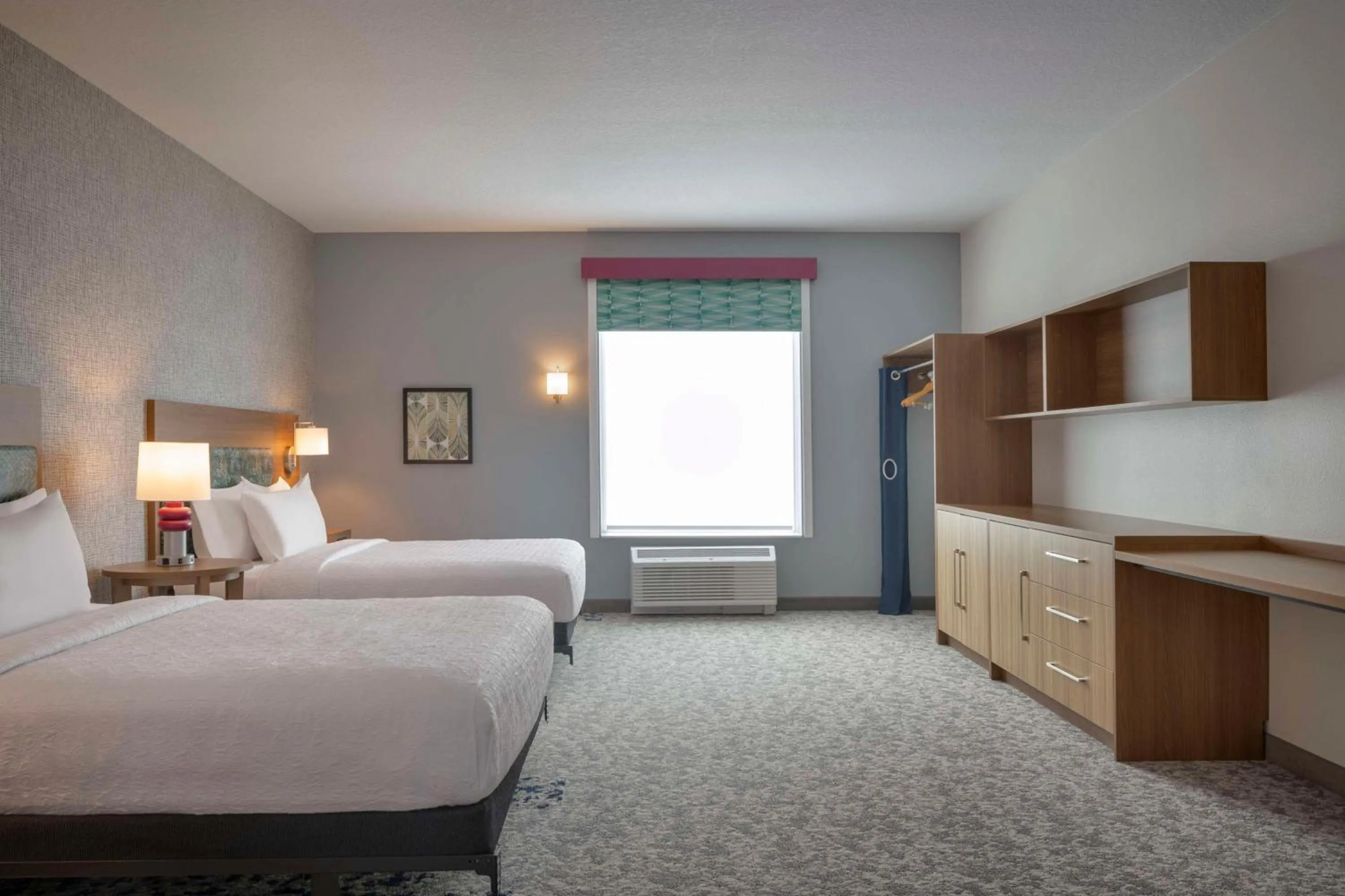 Bed in Home2 Suites By Hilton Sanford Orlando North