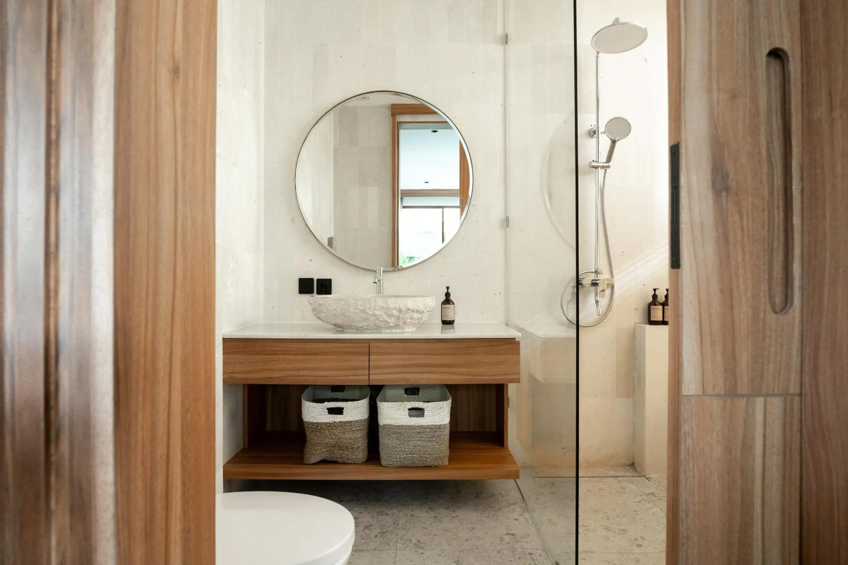 Shower in KammOra Living and Villas