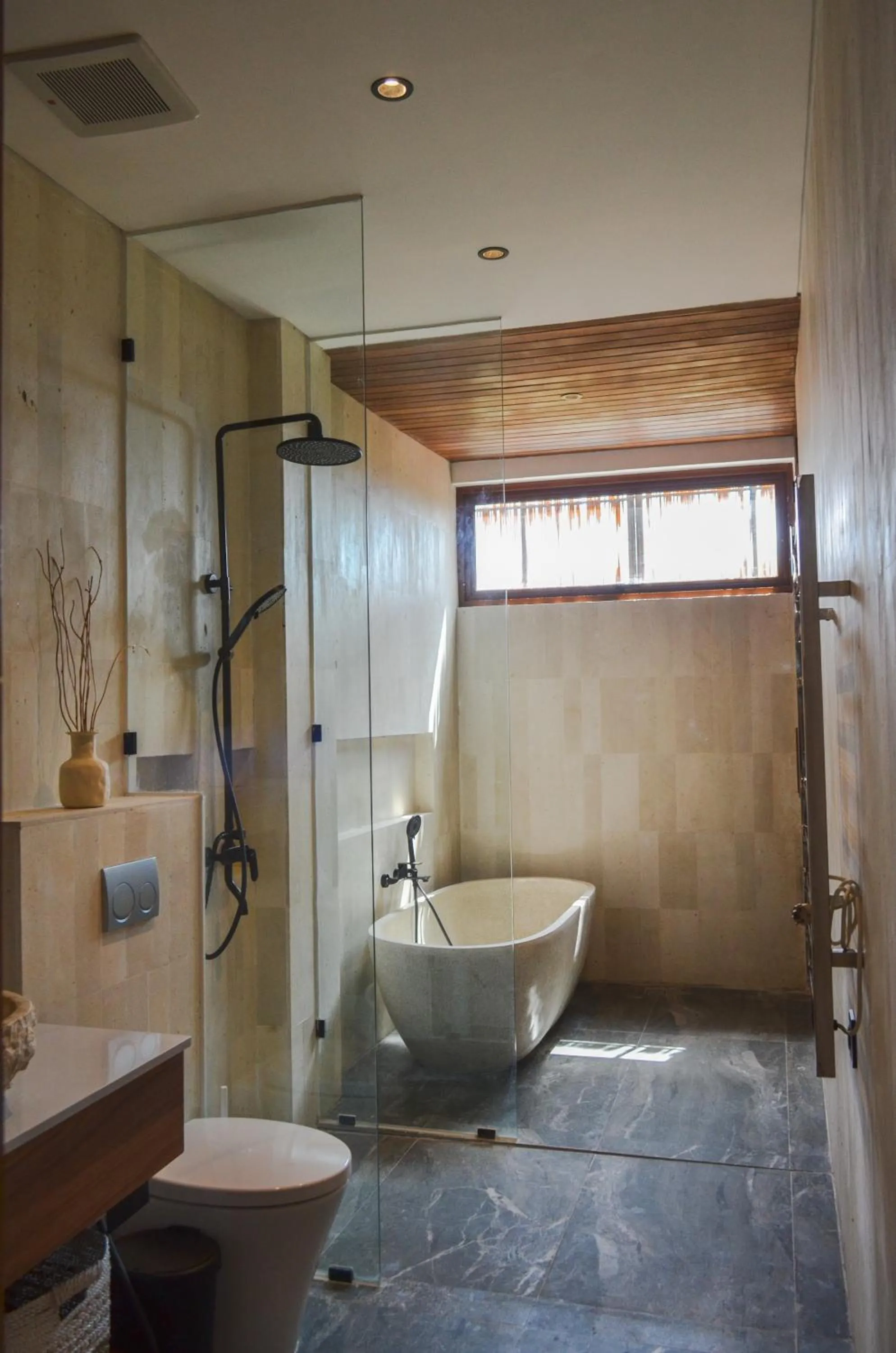 Shower in KammOra Living and Villas