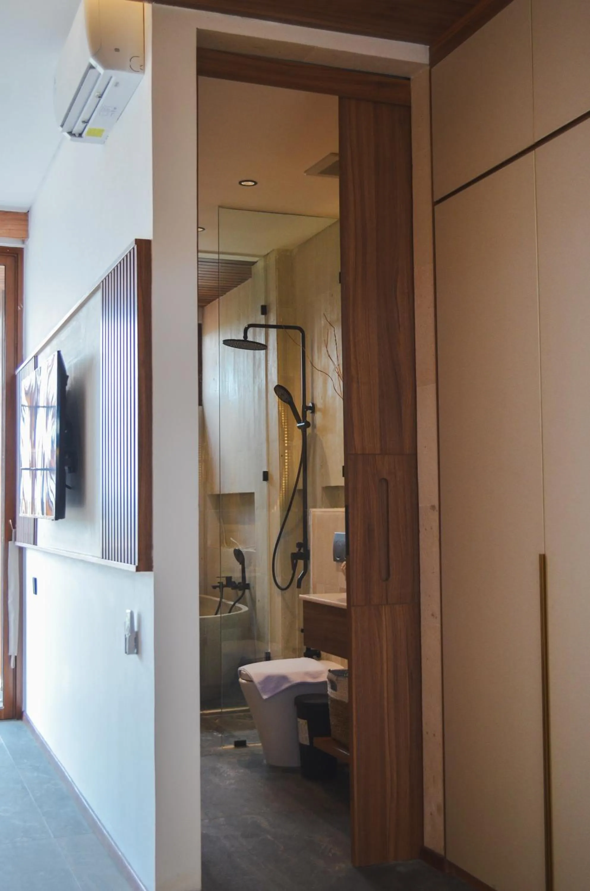 Shower in KammOra Living and Villas
