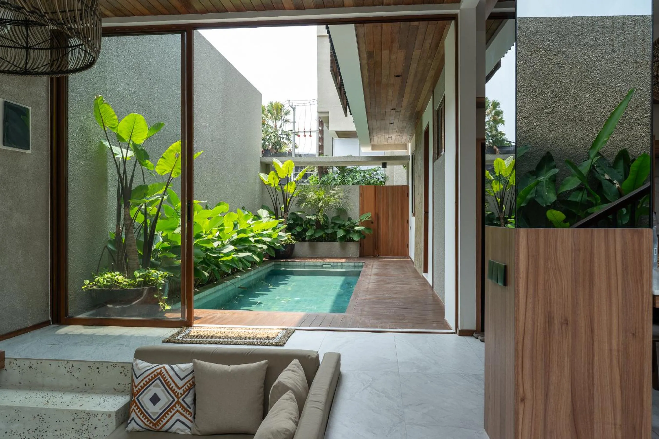 Pool view in KammOra Living and Villas