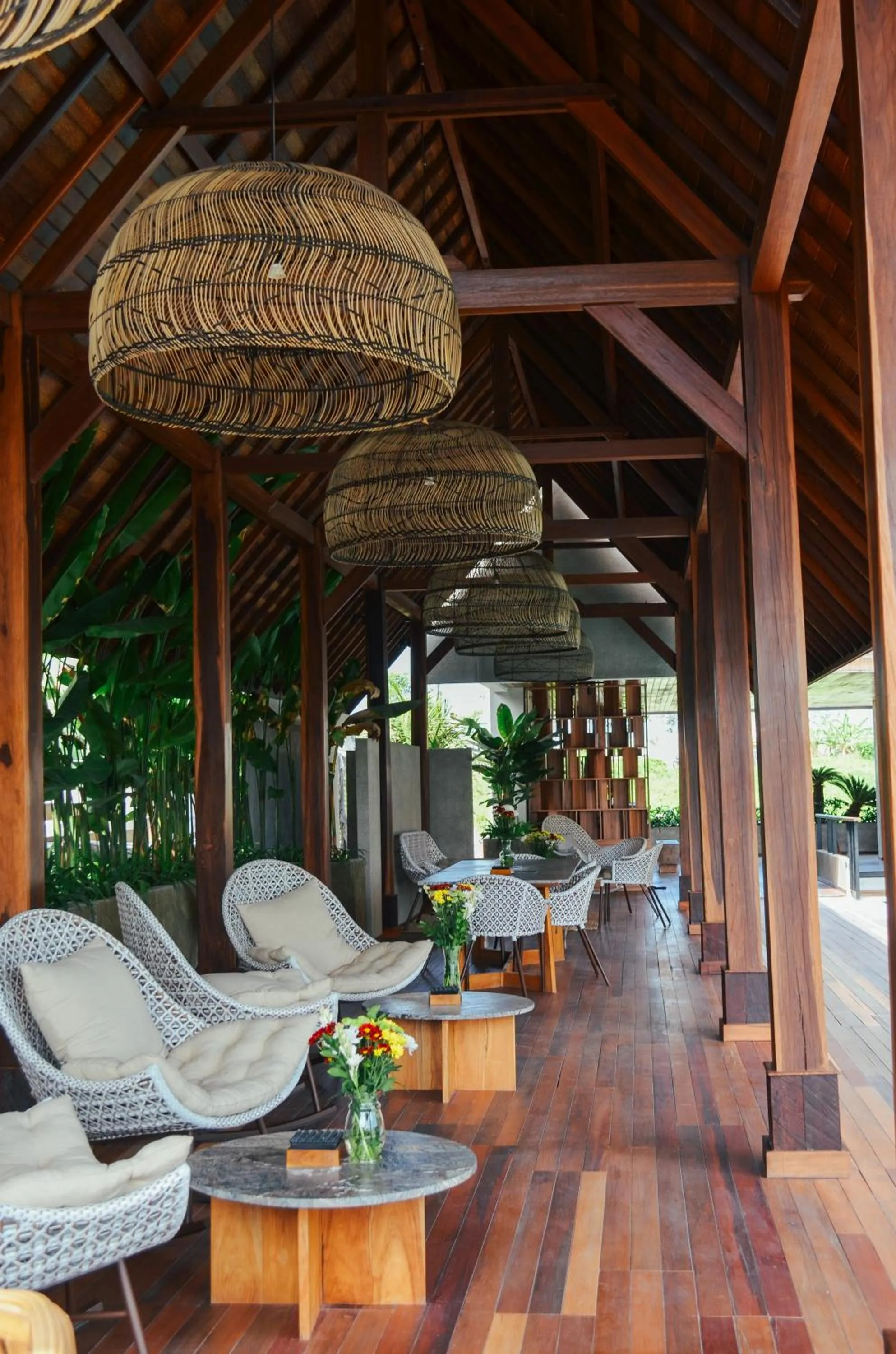 Communal lounge/ TV room in KammOra Living and Villas