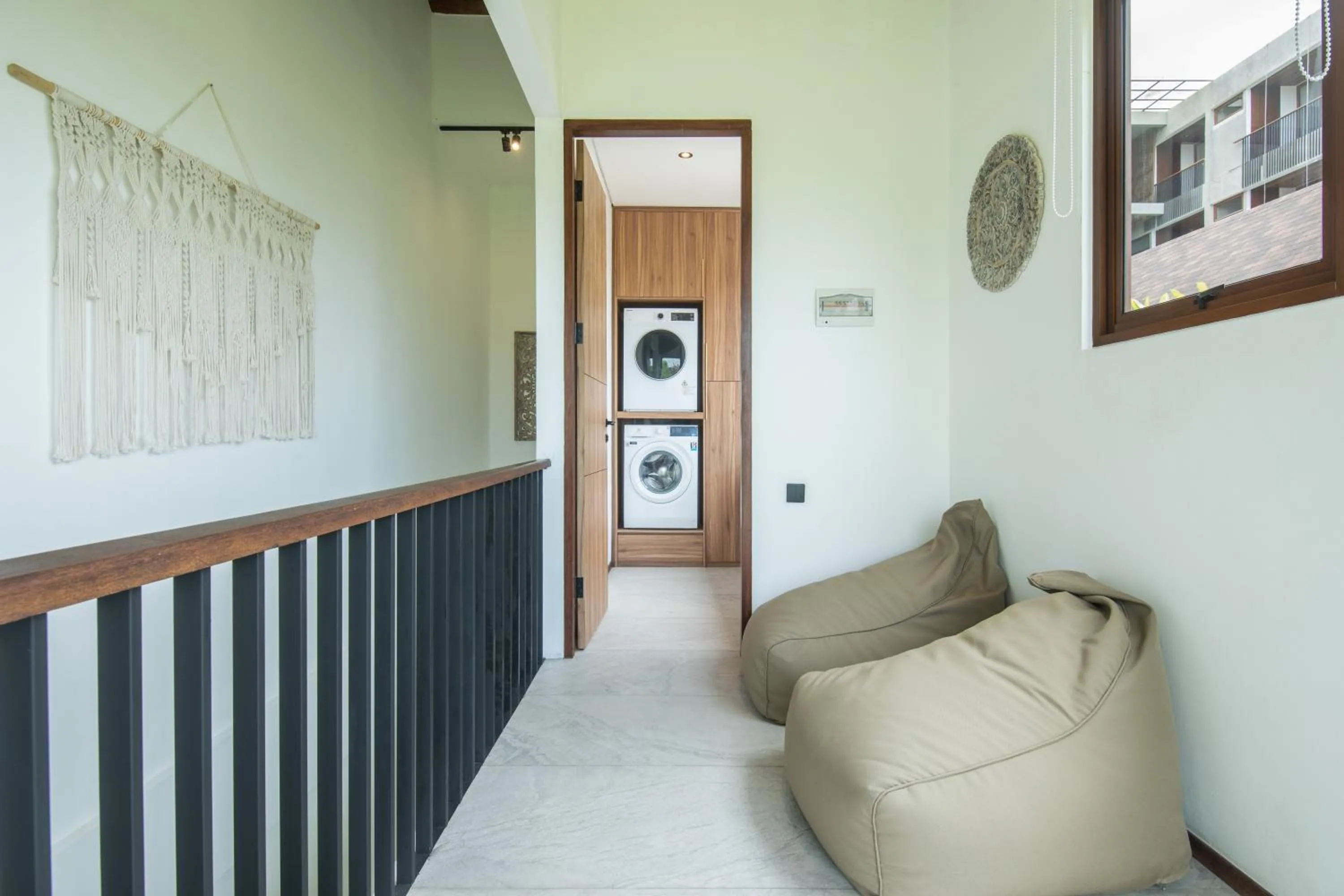 Seating area in KammOra Living and Villas