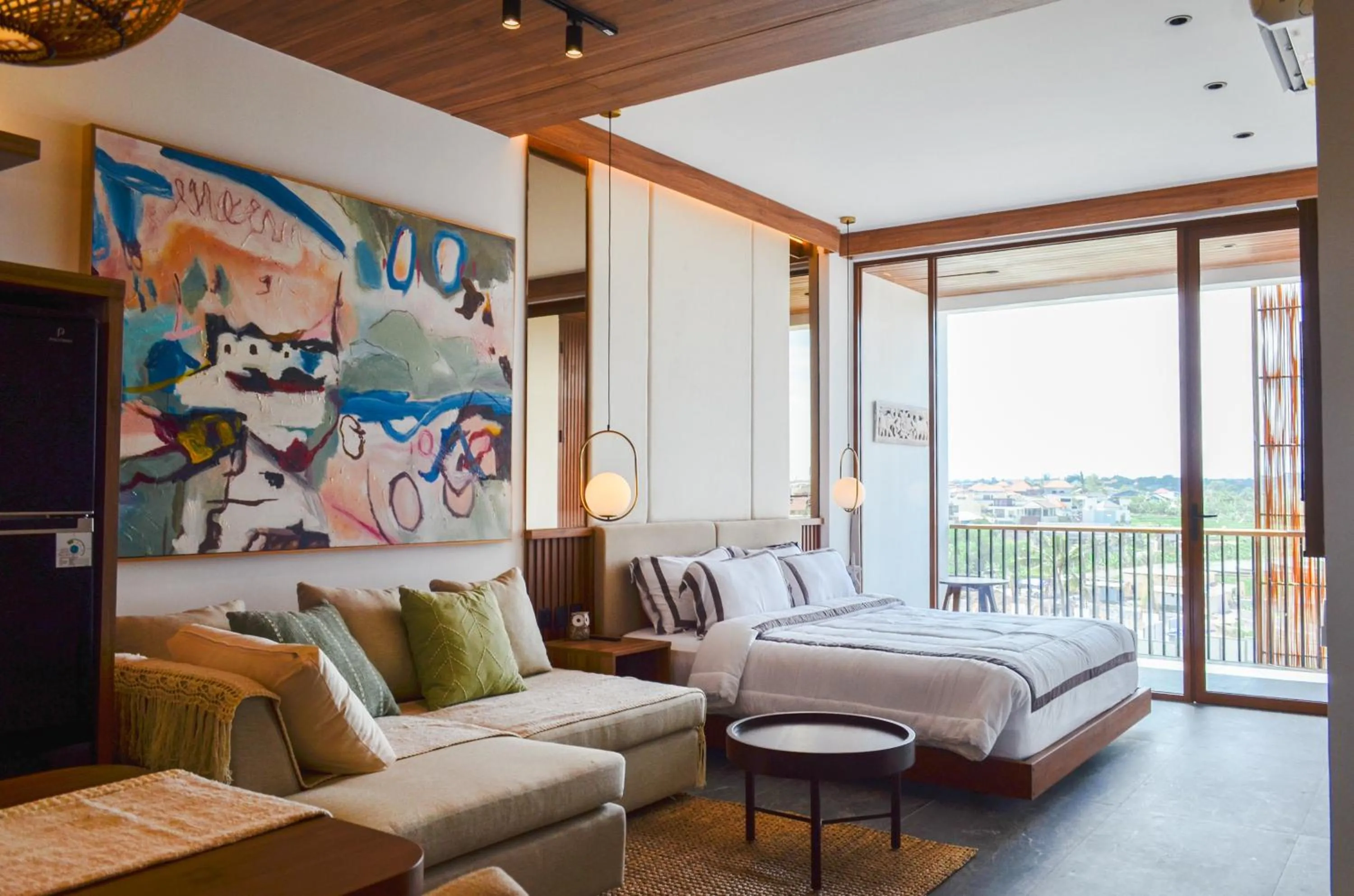 Bed in KammOra Living and Villas