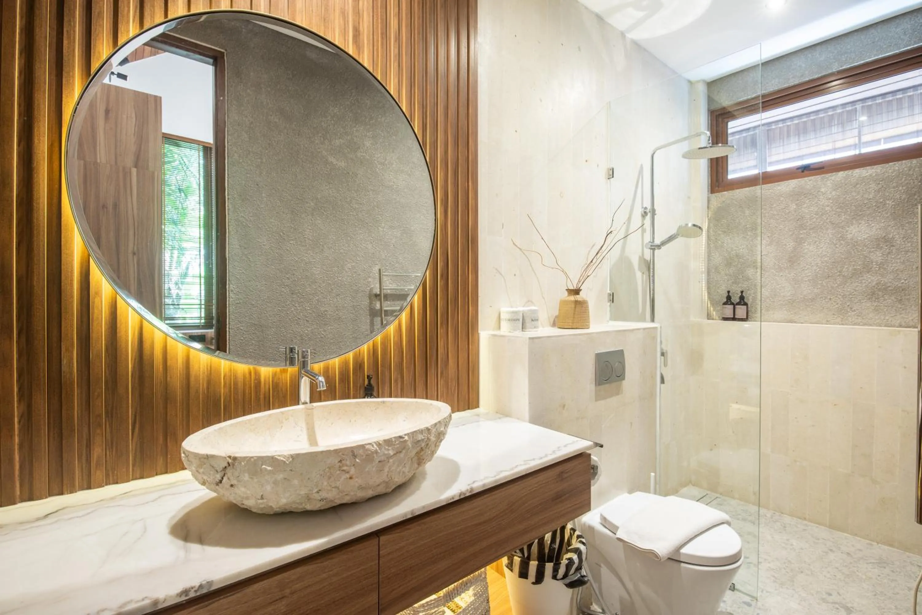 Shower in KammOra Living and Villas