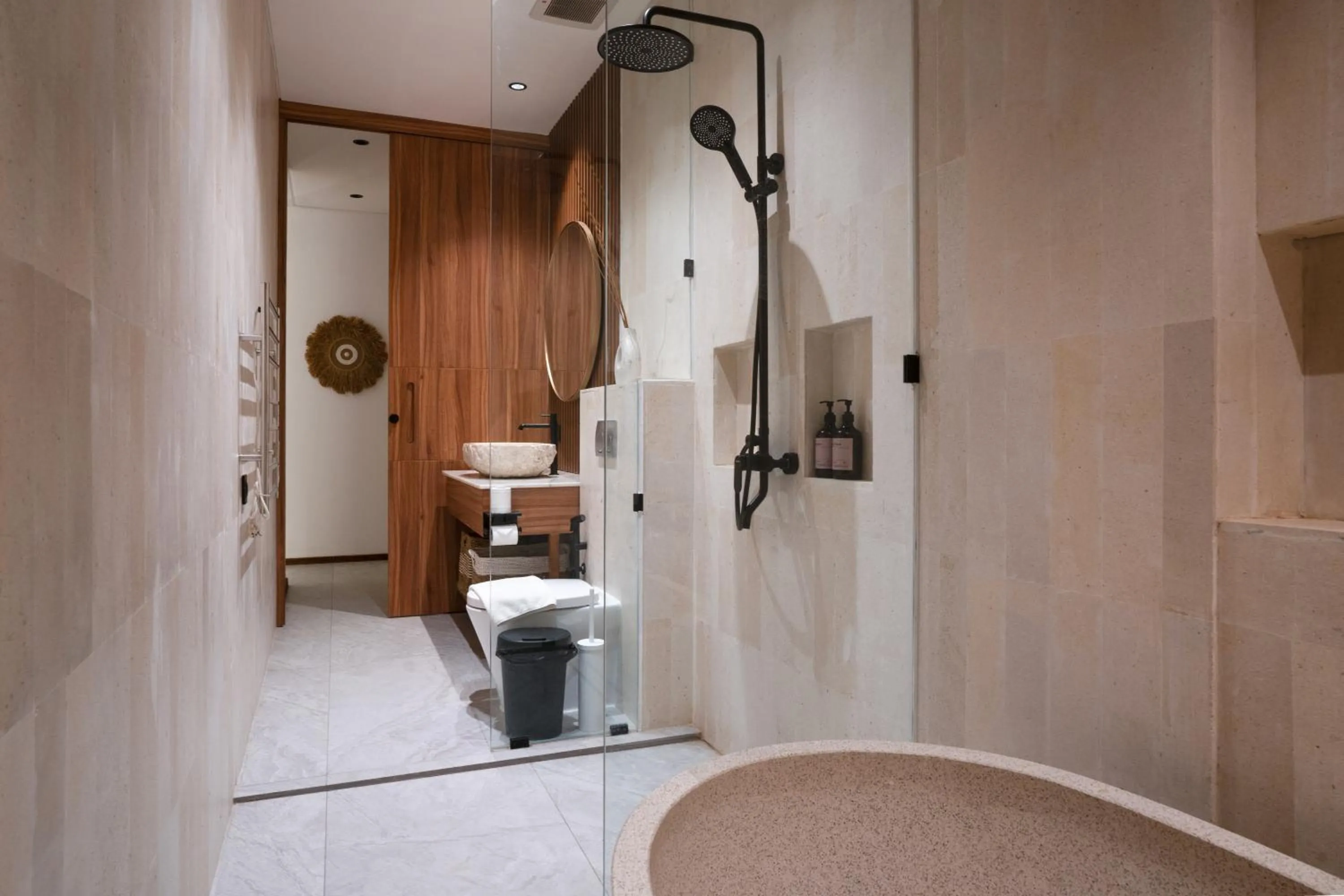Shower in KammOra Living and Villas