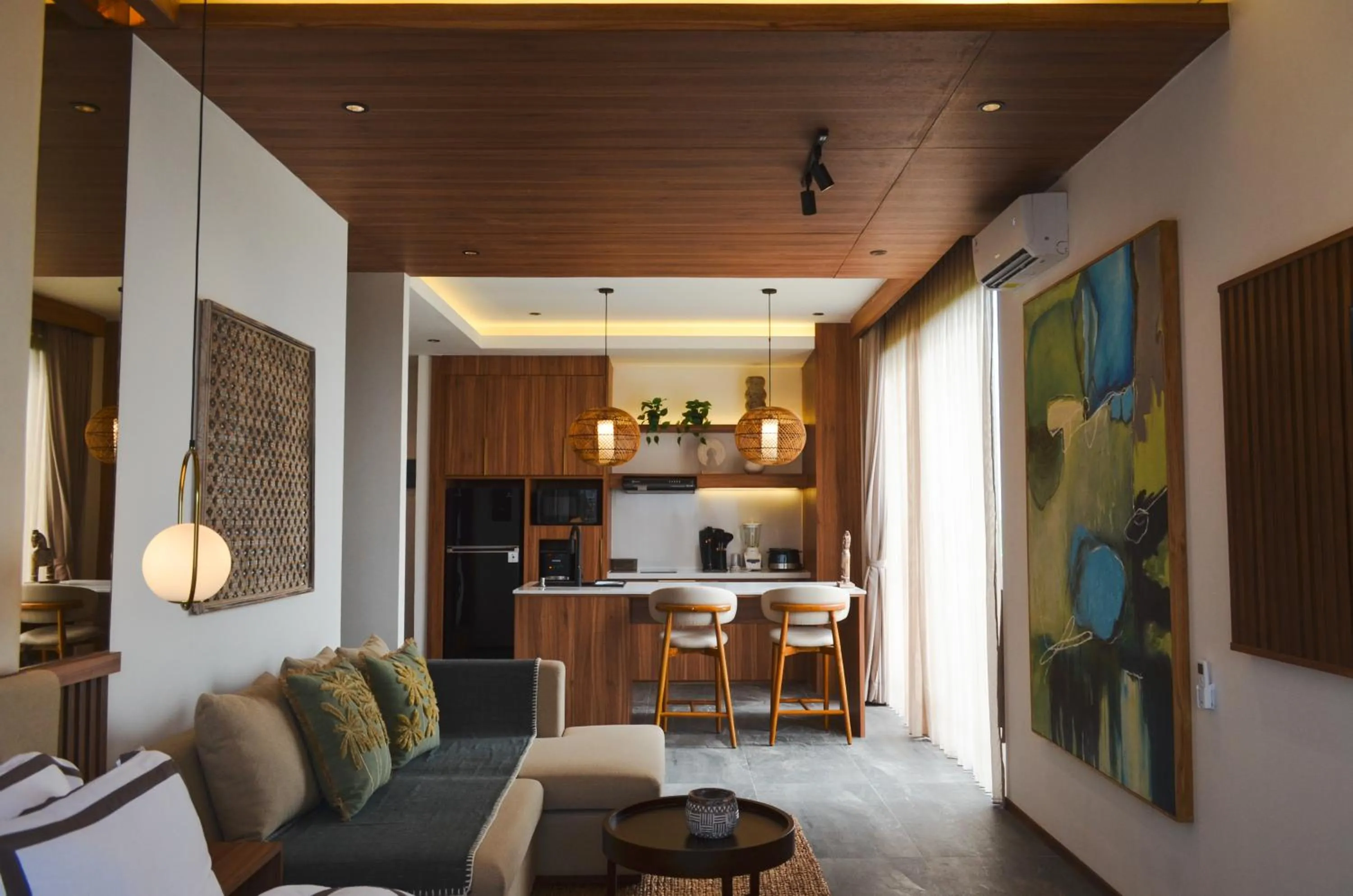 Kitchen or kitchenette in KammOra Living and Villas
