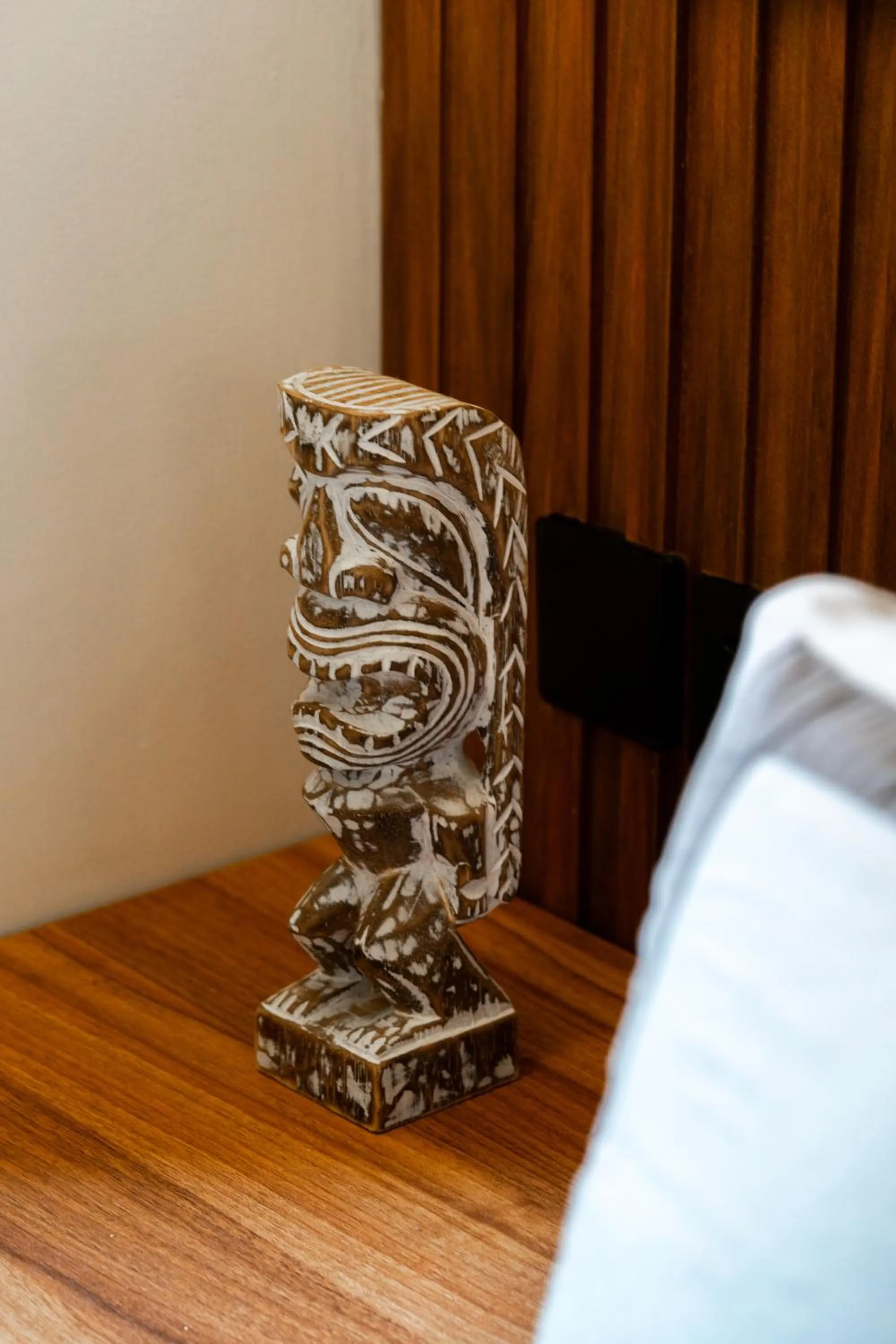Decorative detail, Bed in KammOra Living and Villas