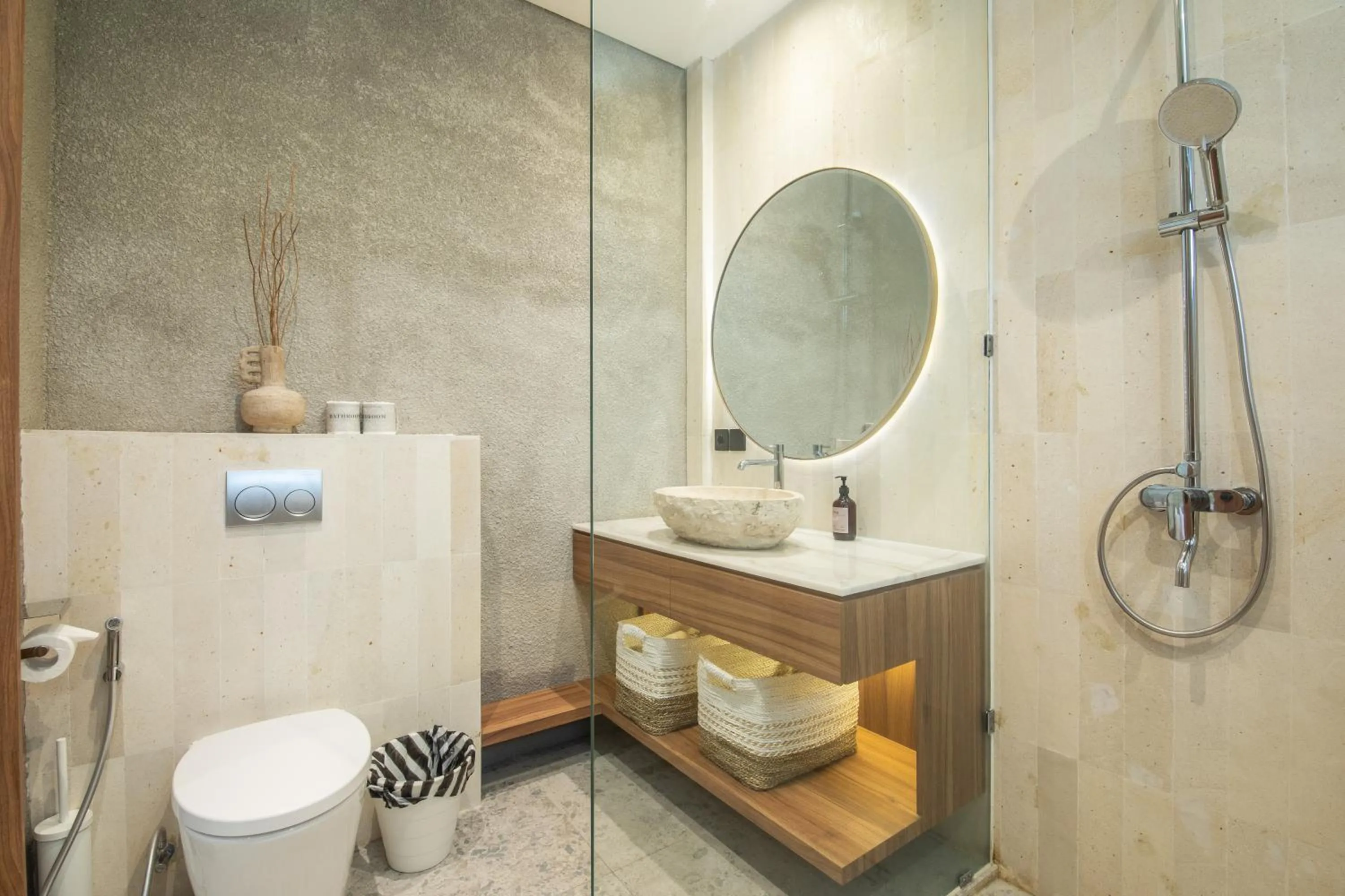 Shower in KammOra Living and Villas