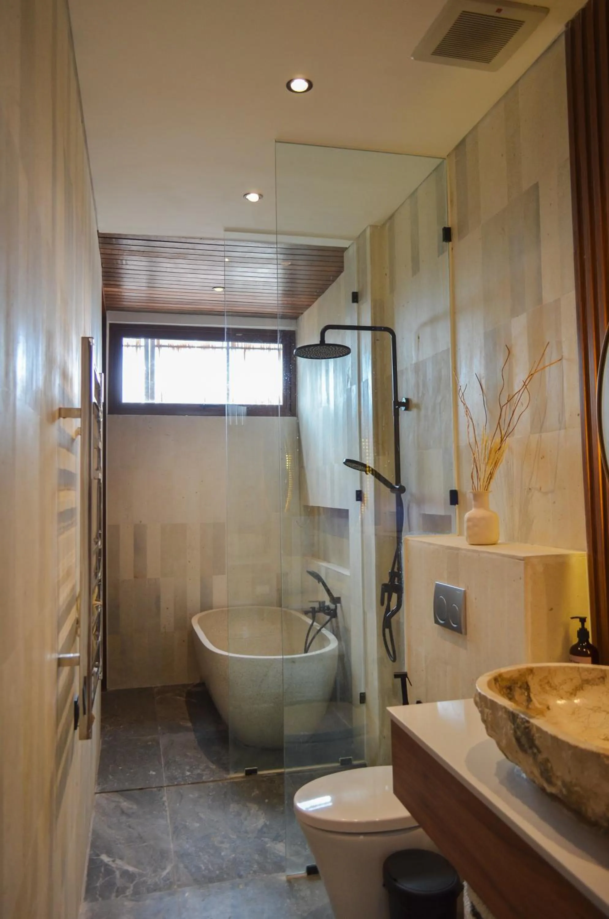 Shower in KammOra Living and Villas