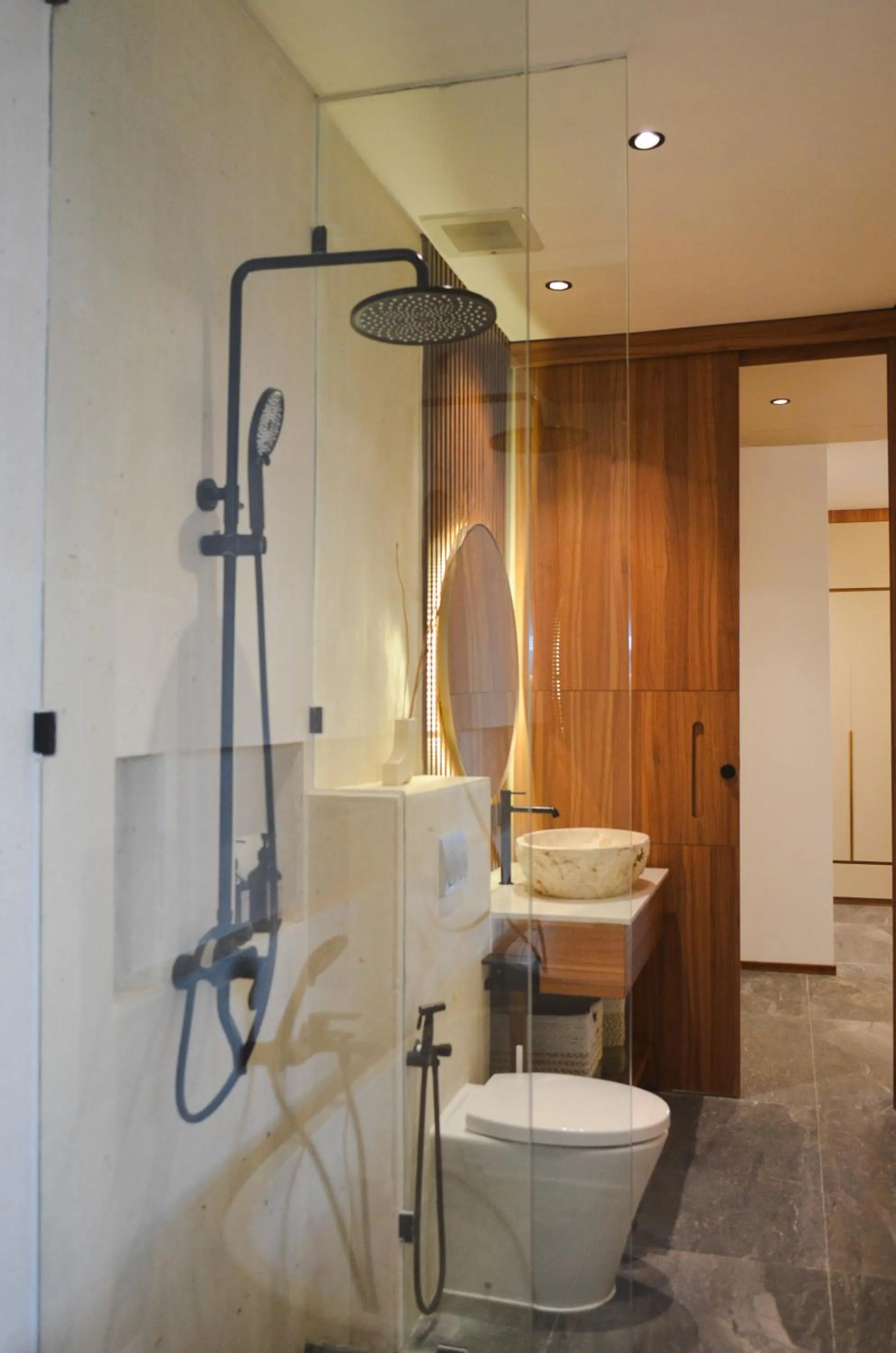 Shower in KammOra Living and Villas