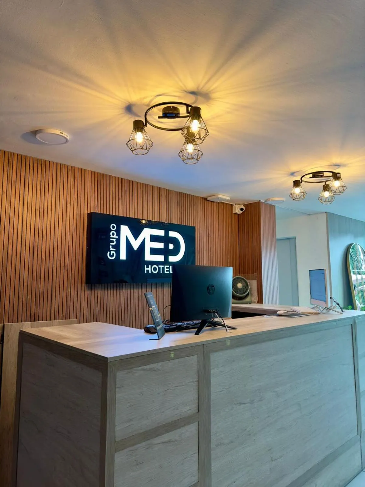 Lobby or reception in Hotel Med Llanogrande