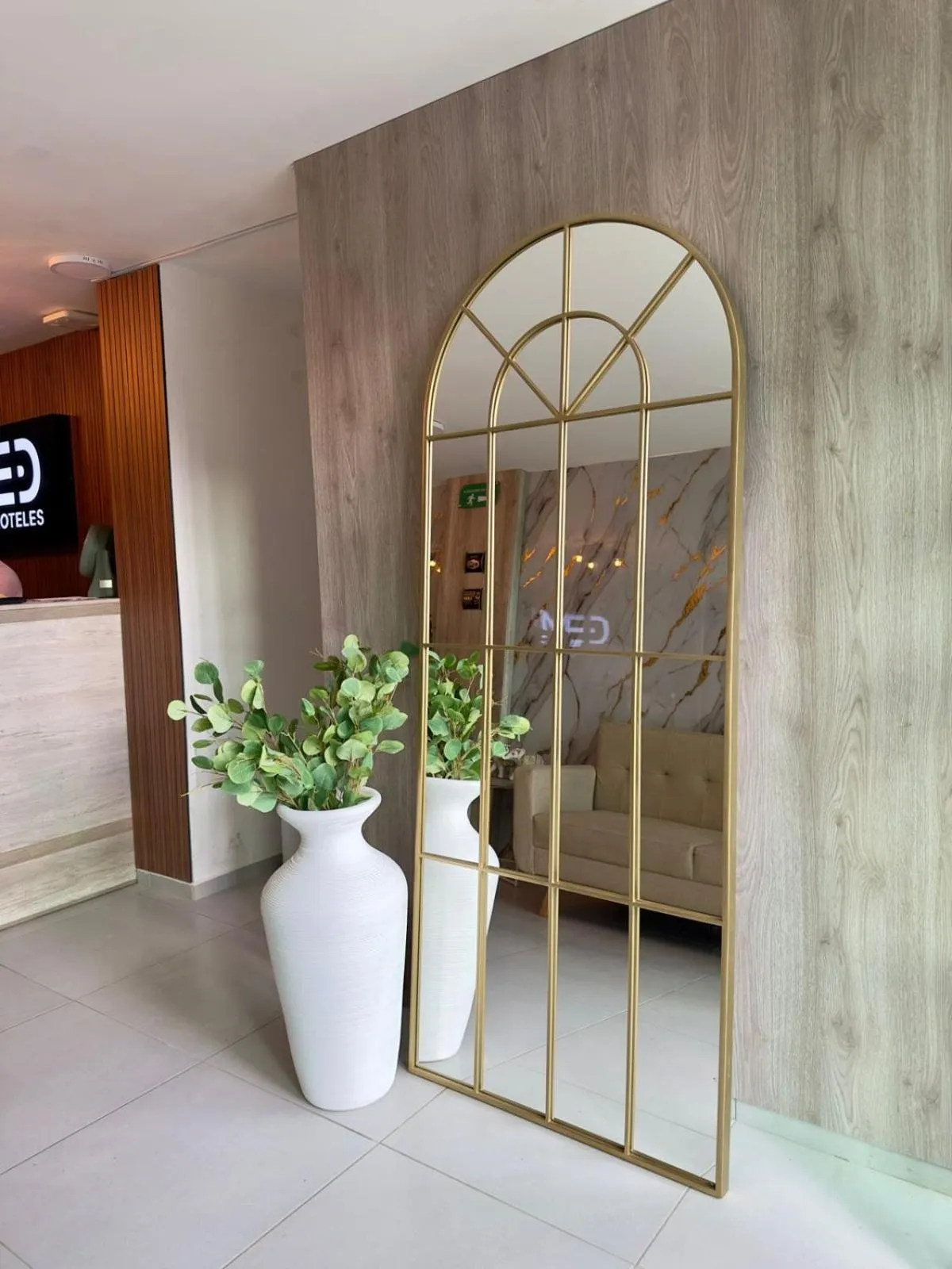 Lobby or reception in Hotel Med Llanogrande