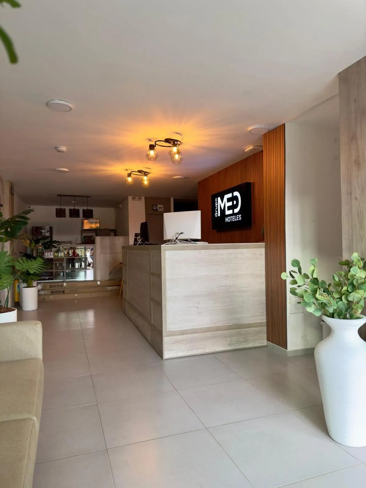 Lobby or reception in Hotel Med Llanogrande