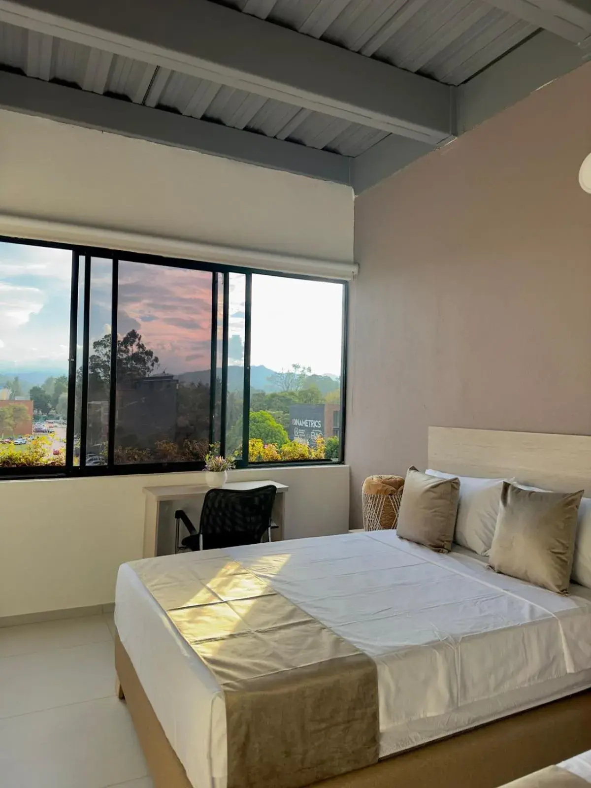 Bed in Hotel Med Llanogrande Bed in Hotel Med Llanogrande