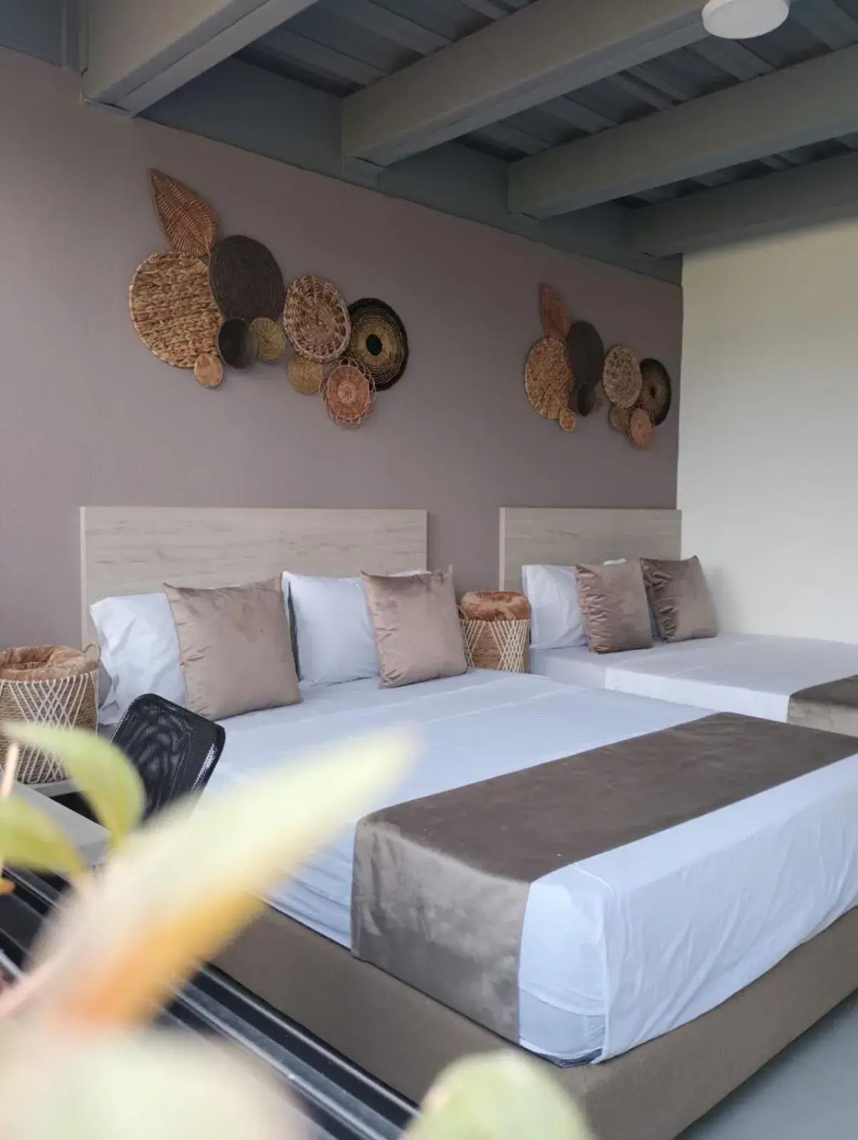 Bed in Hotel Med Llanogrande Bed in Hotel Med Llanogrande