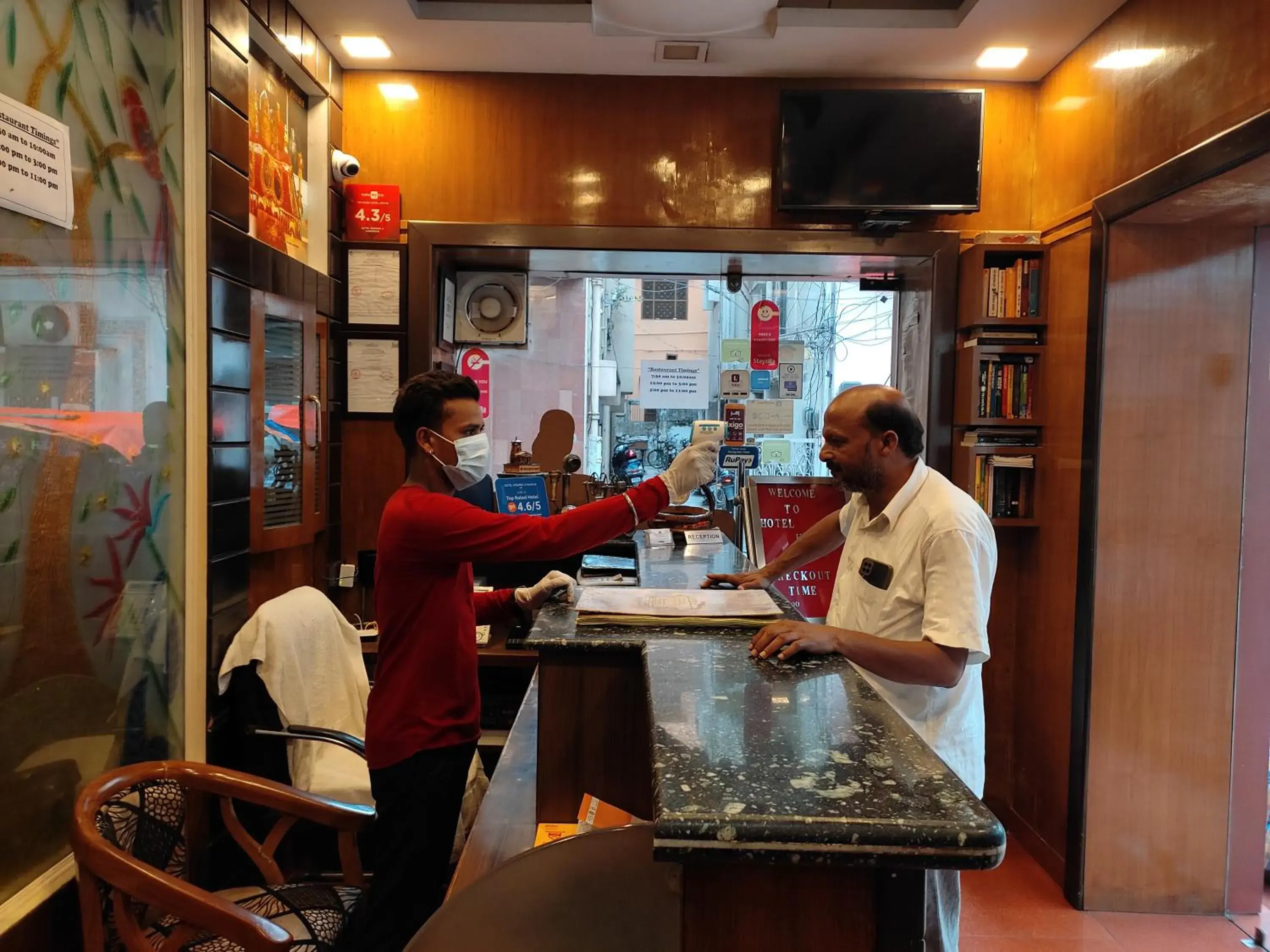 Property building in Hotel Krishna Ji Property building in Hotel Krishna Ji