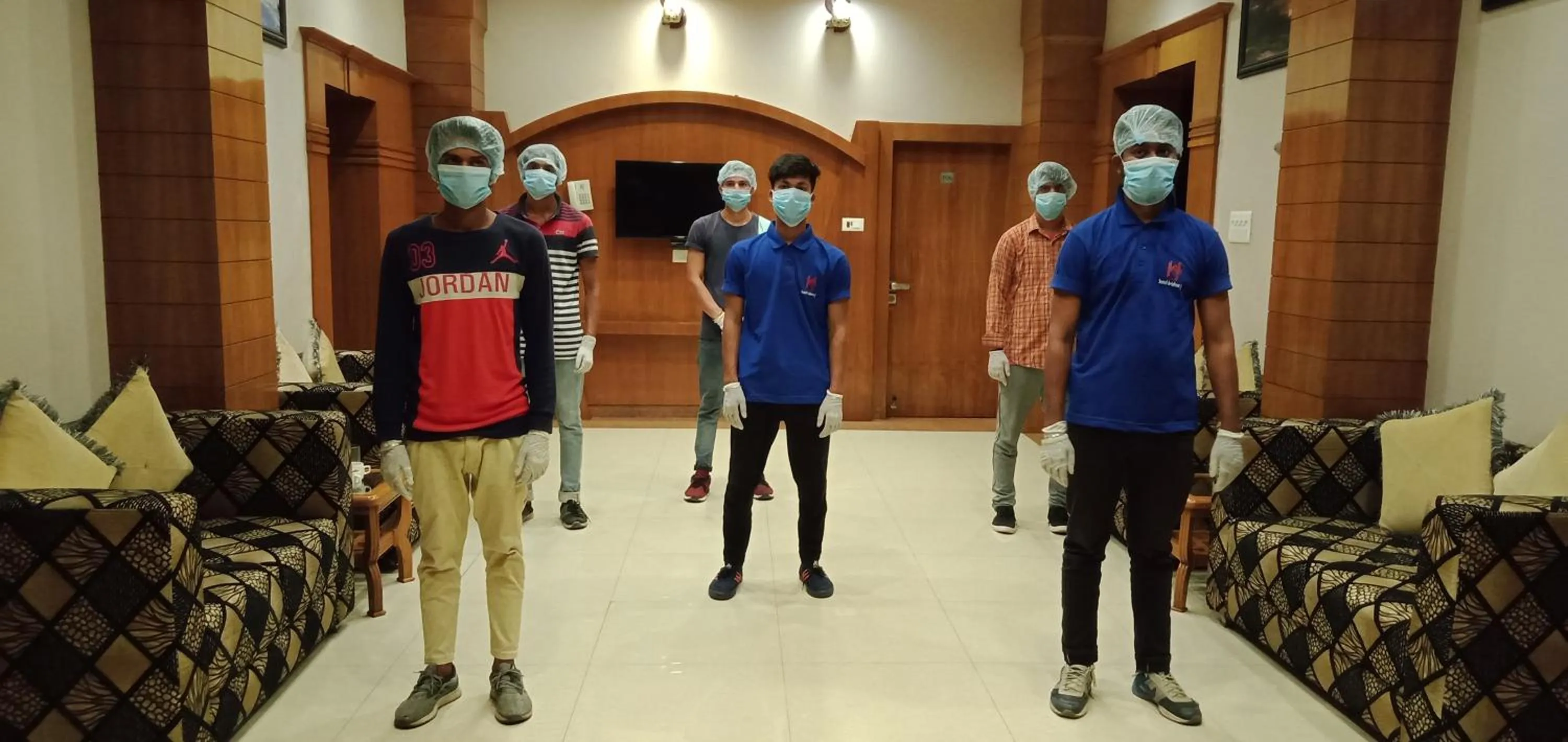 People in Hotel Krishna Ji