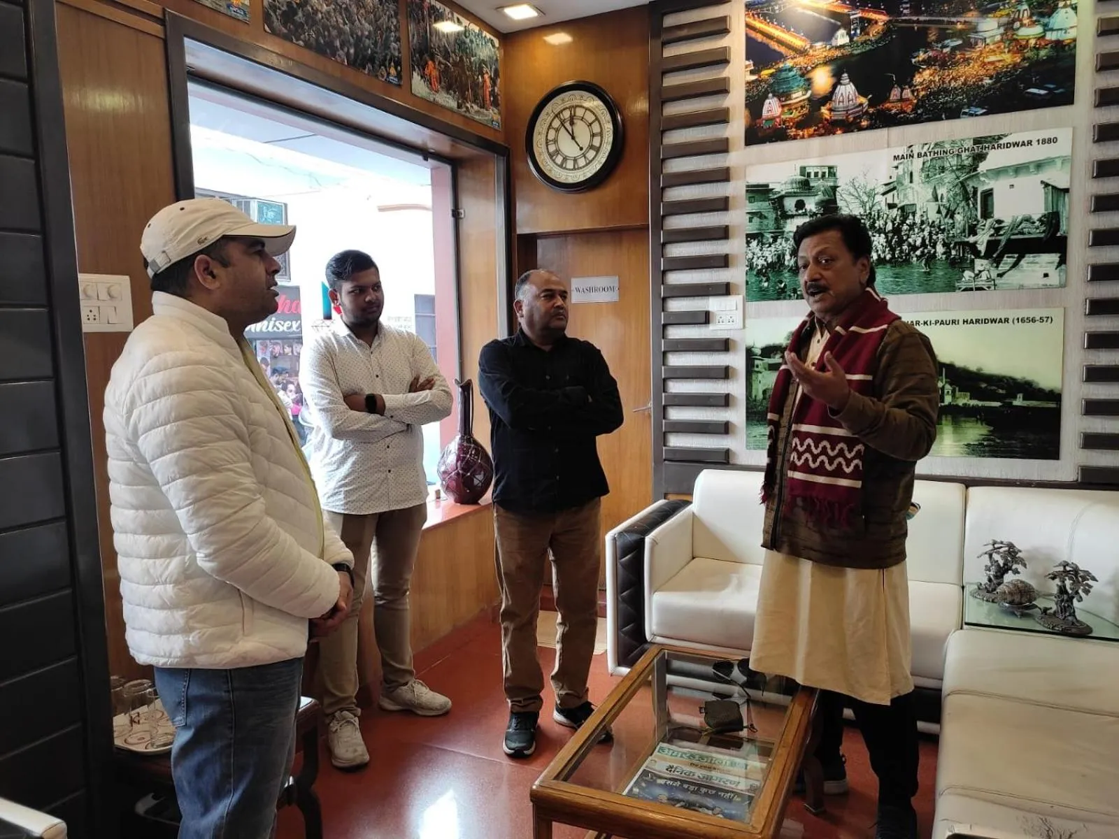 People in Hotel Krishna Ji