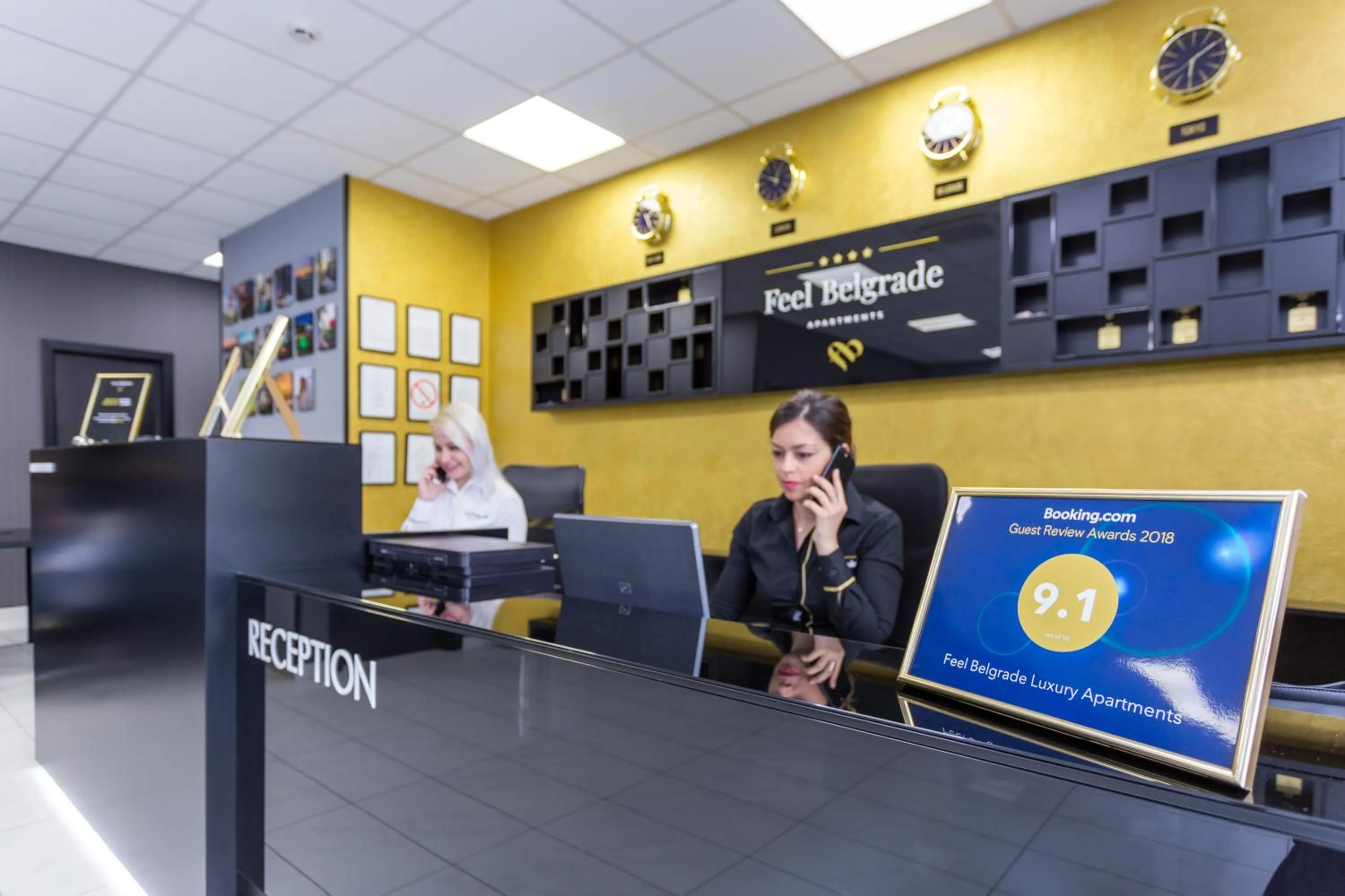 Staff in Feel Belgrade Apartments