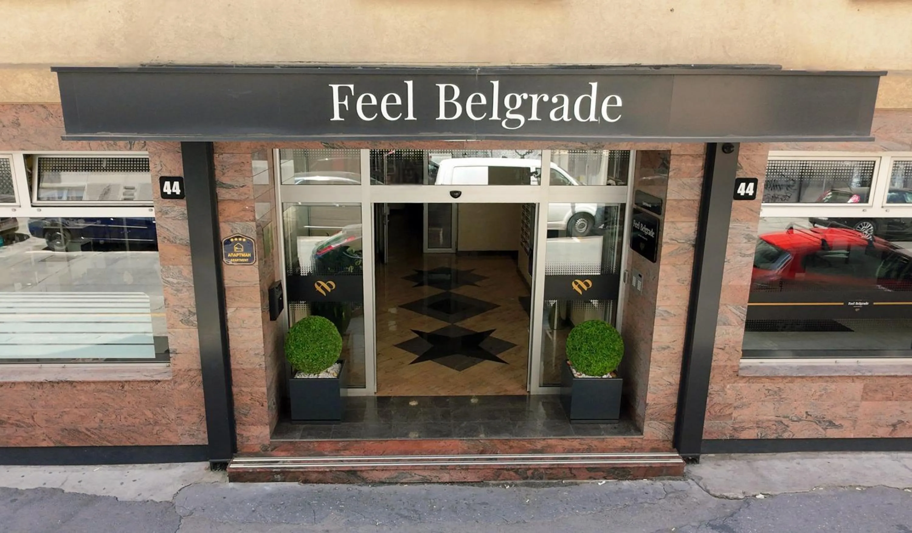 Property building in Feel Belgrade Apartments