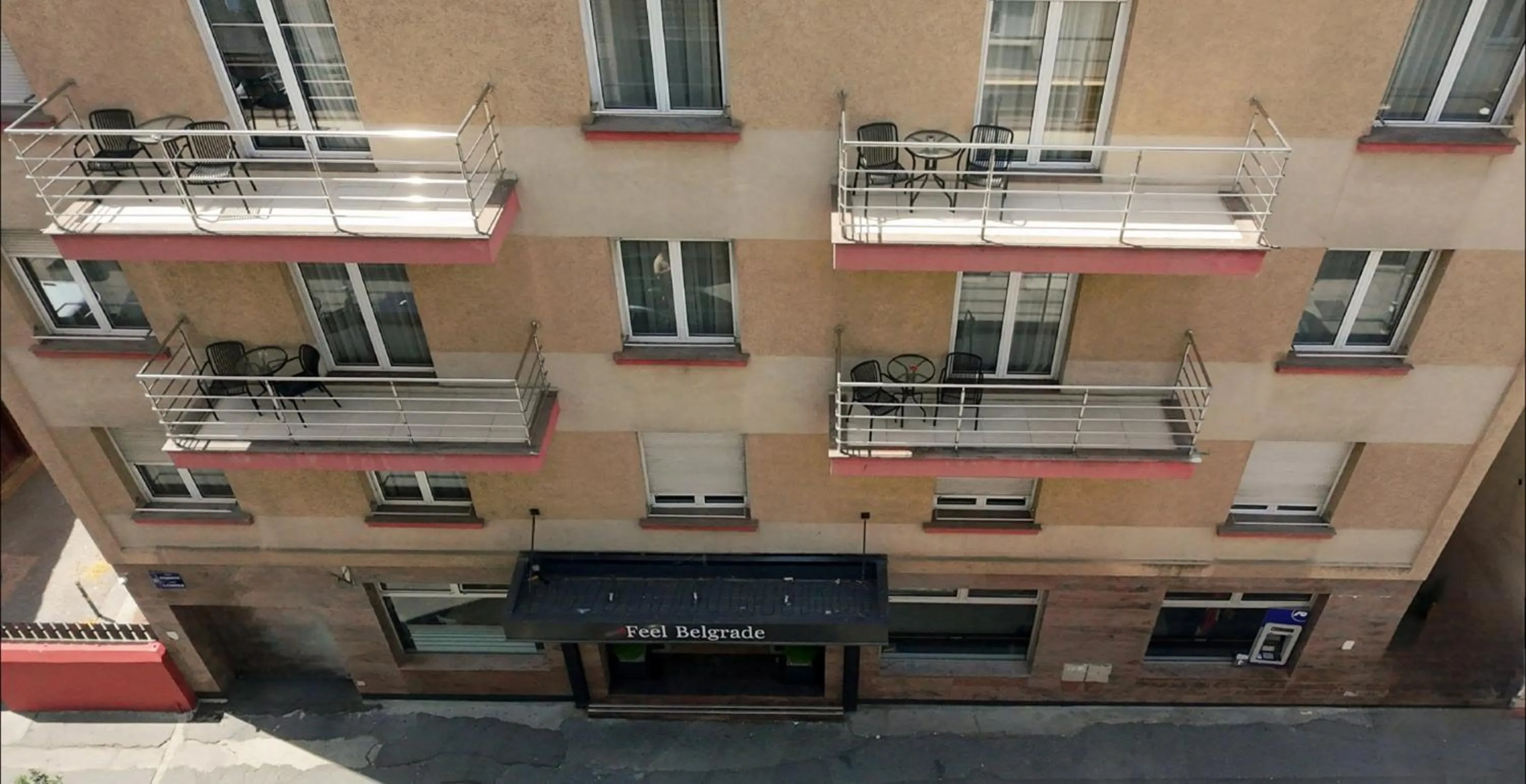 Property building in Feel Belgrade Apartments