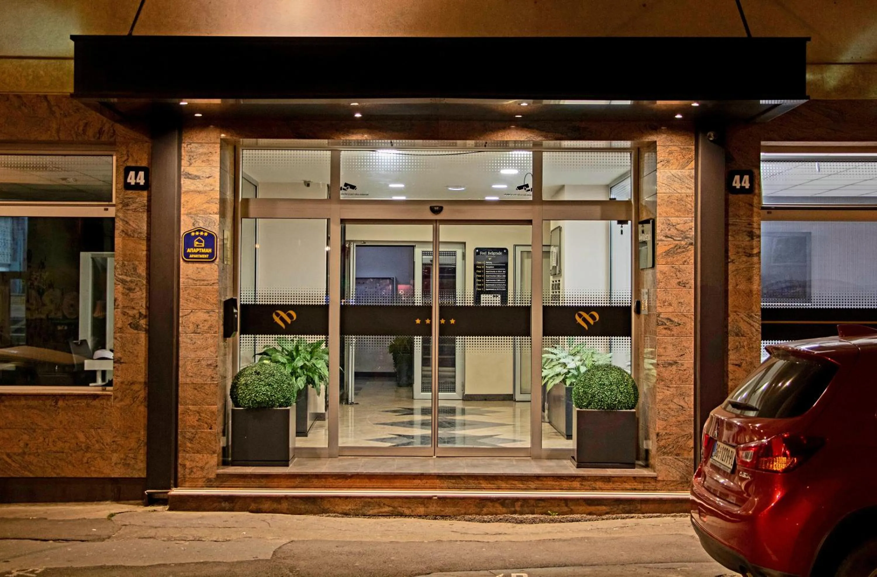 Property building in Feel Belgrade Apartments