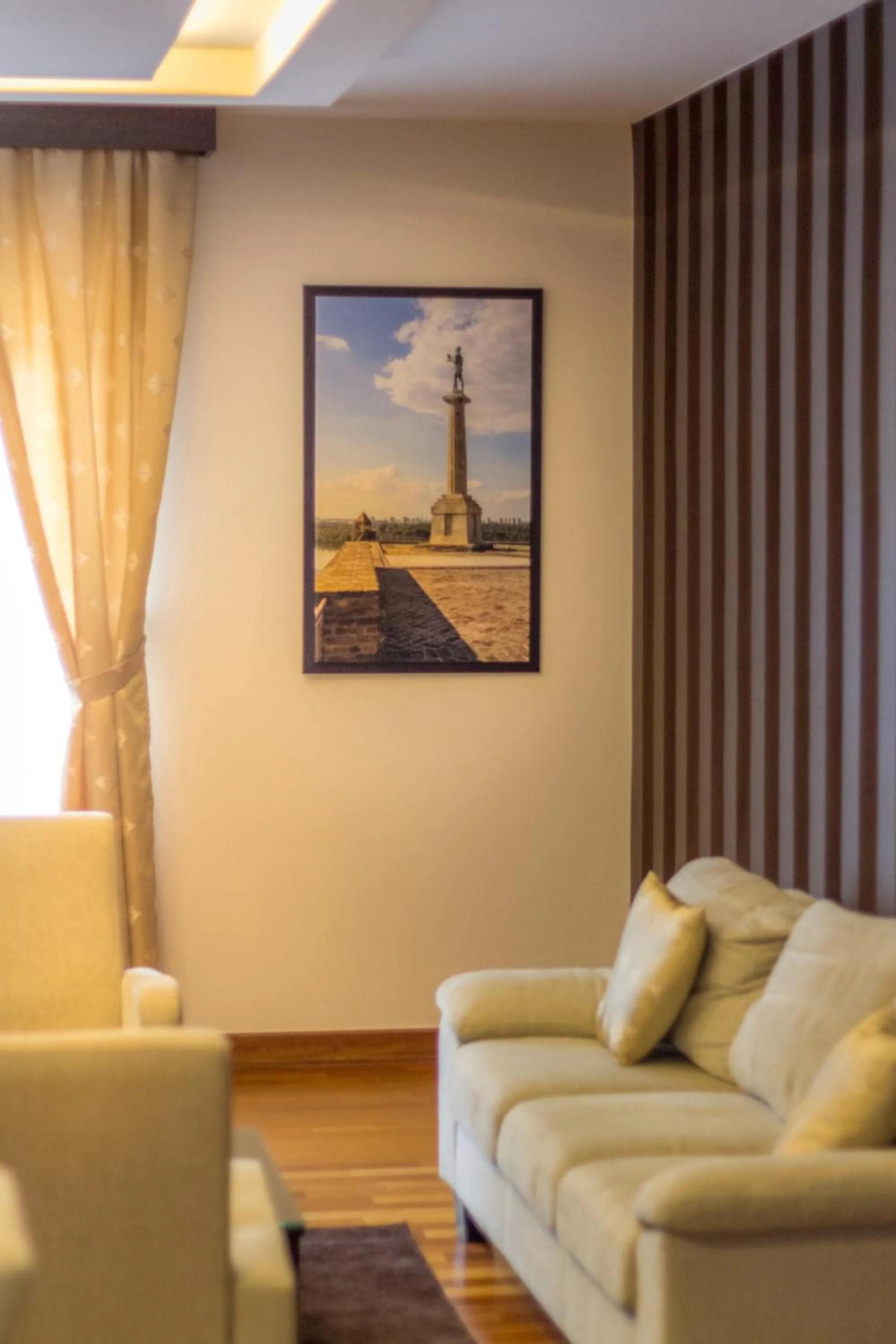 Decorative detail in Feel Belgrade Apartments