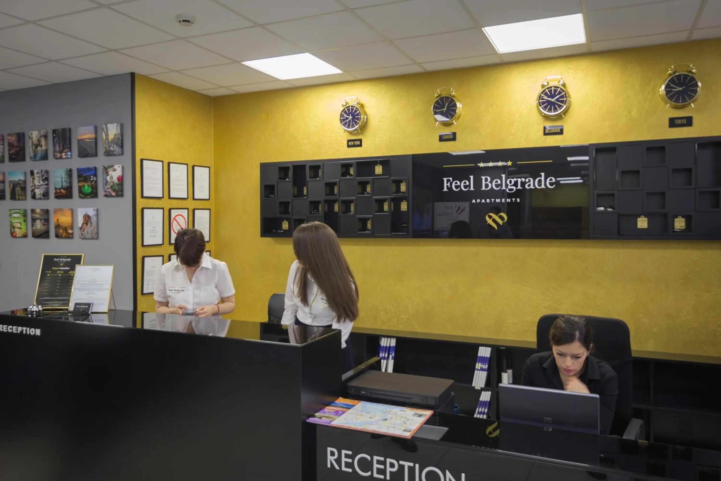 Staff in Feel Belgrade Apartments