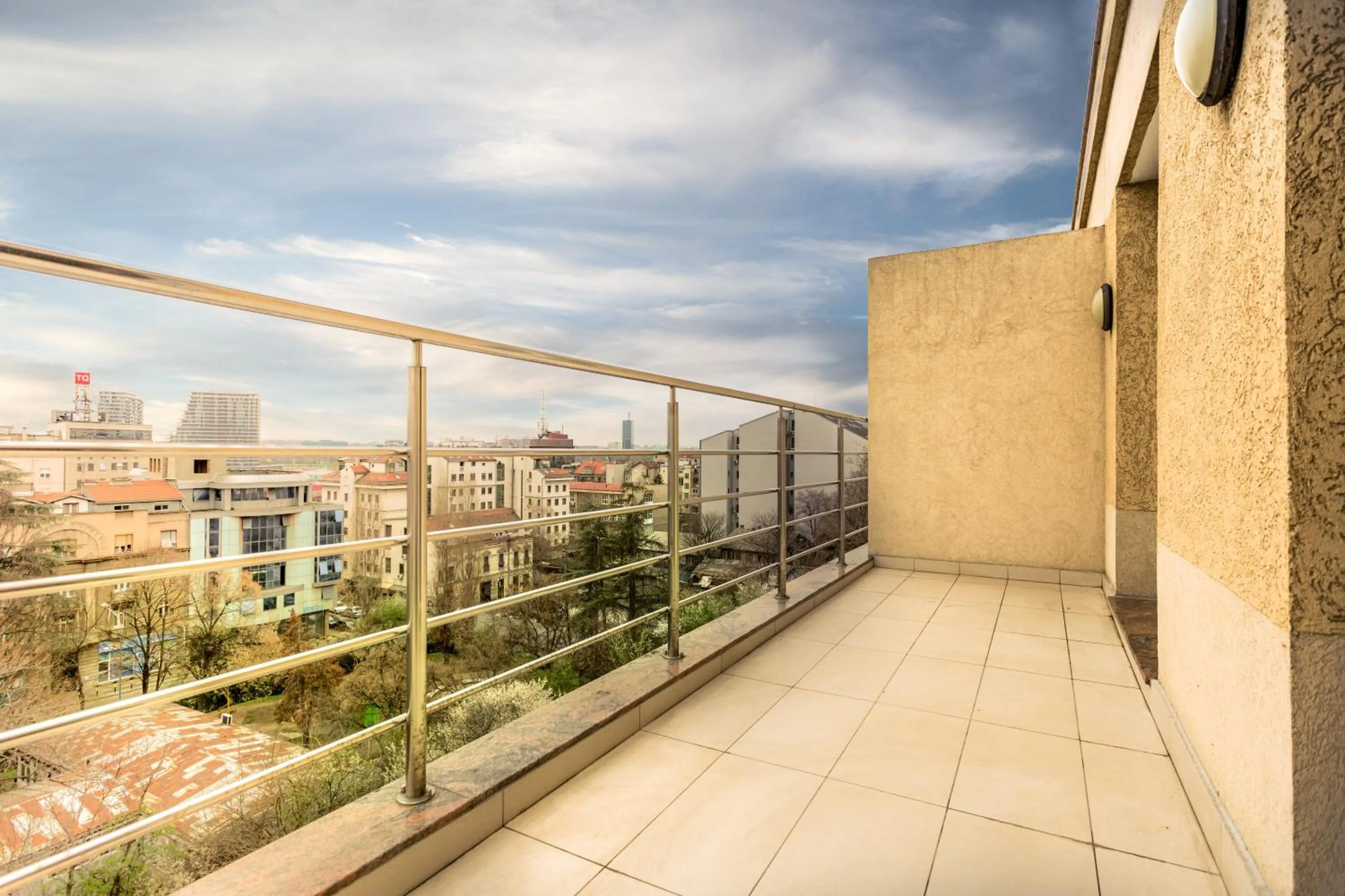 Balcony/Terrace in Feel Belgrade Apartments