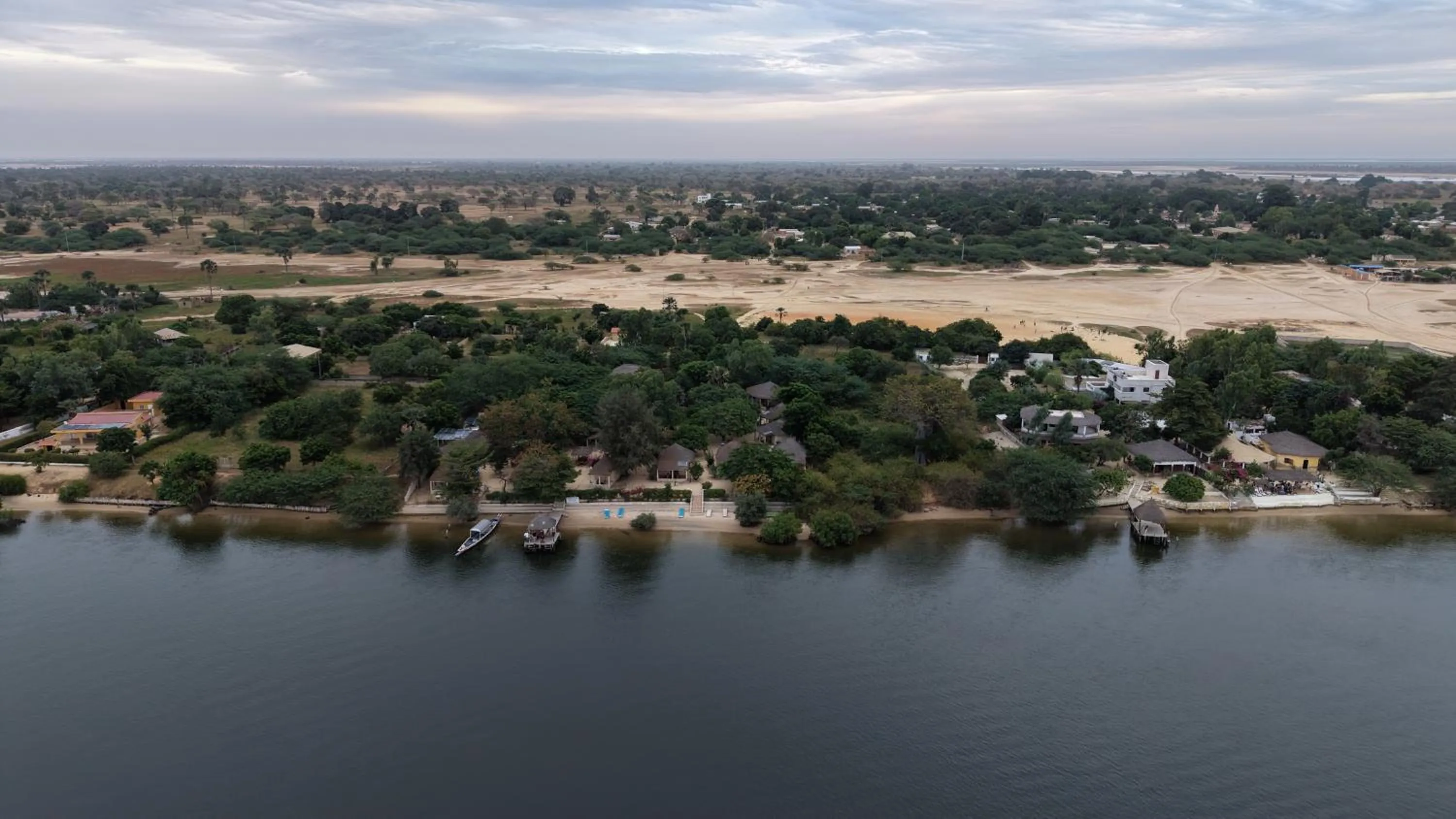 Bird's eye view in Bazouk Du Saloum Ecolodge Solidaire