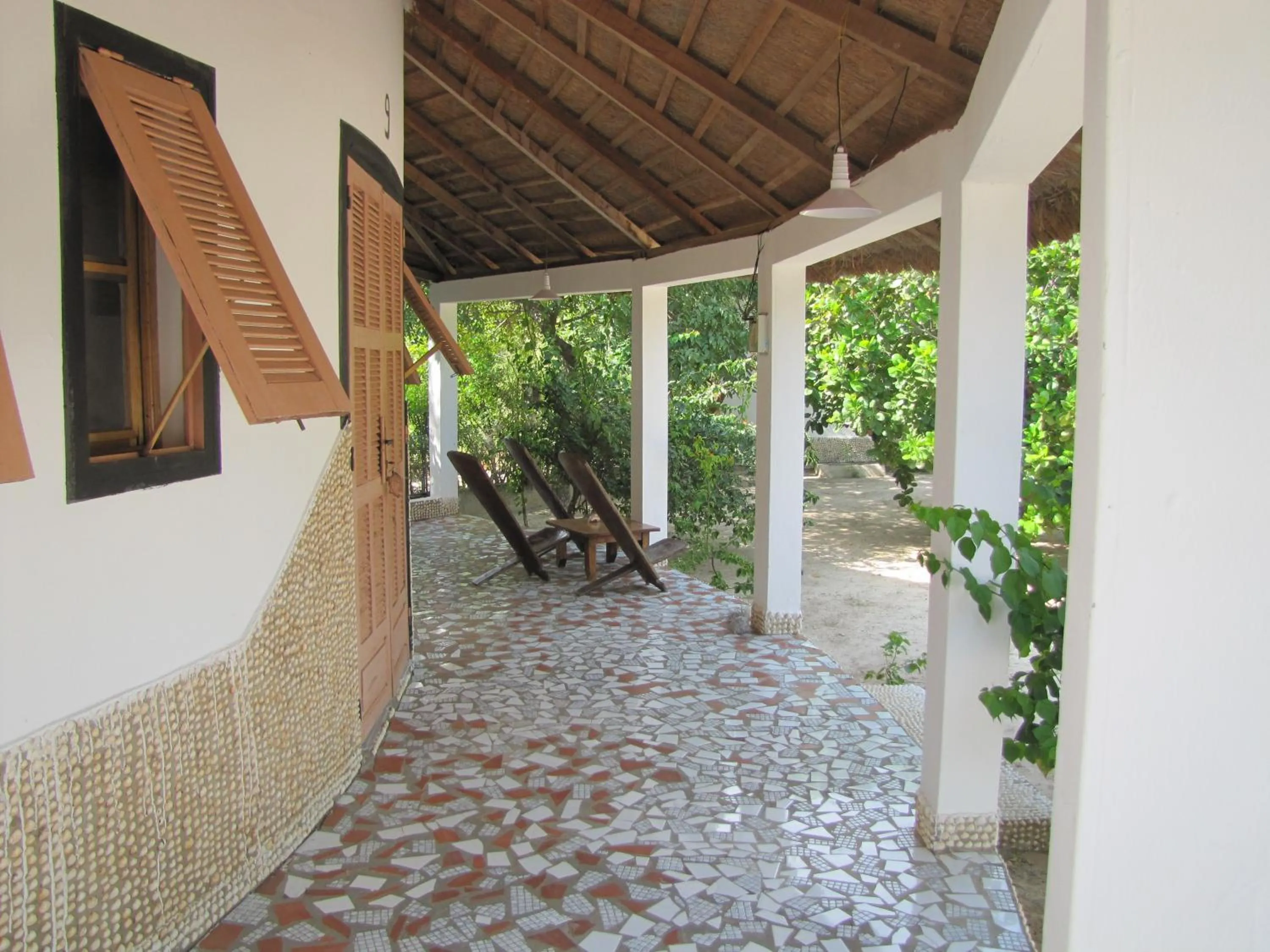 Balcony/Terrace in Bazouk Du Saloum Ecolodge Solidaire