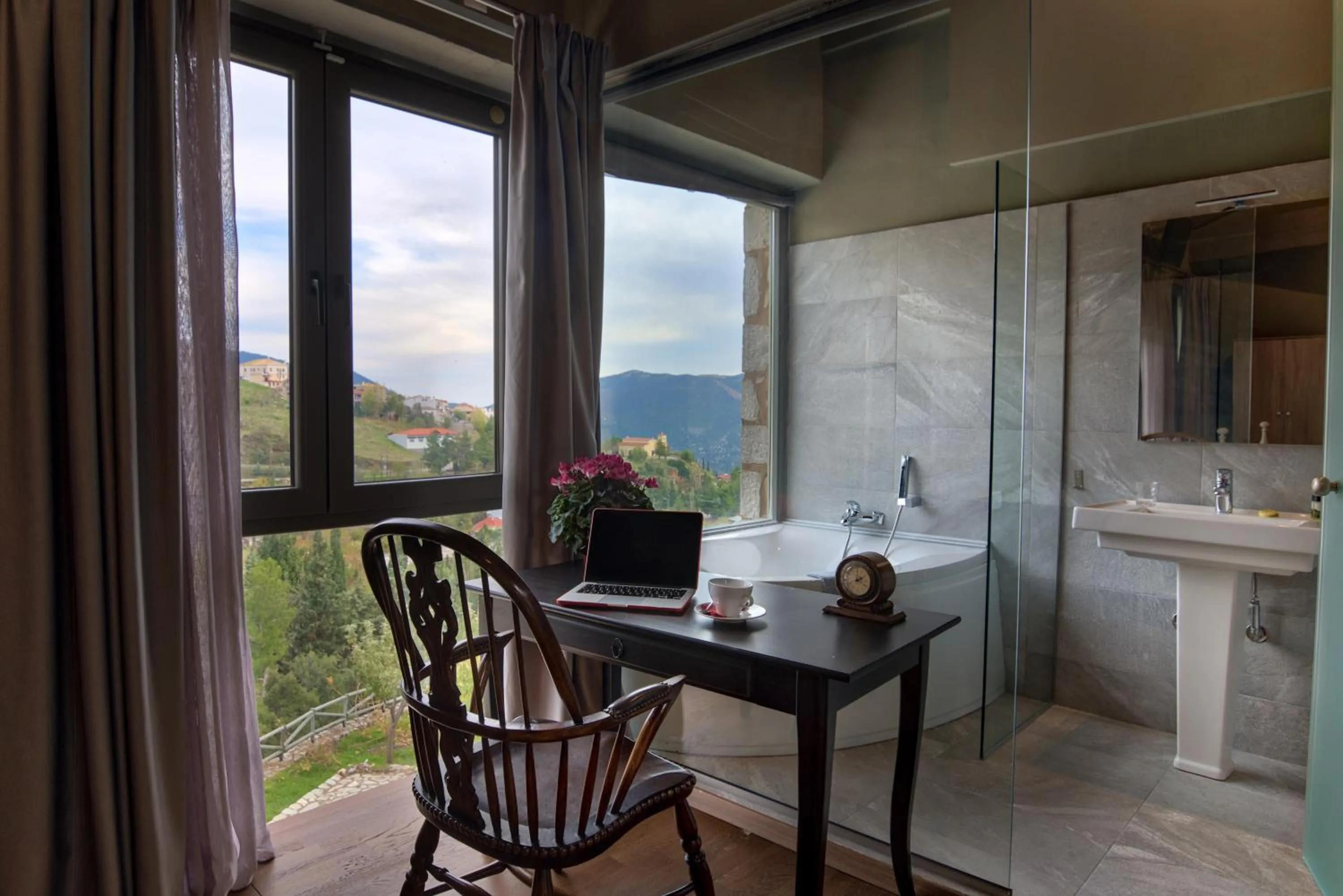 Mountain view in Aegli Arachova