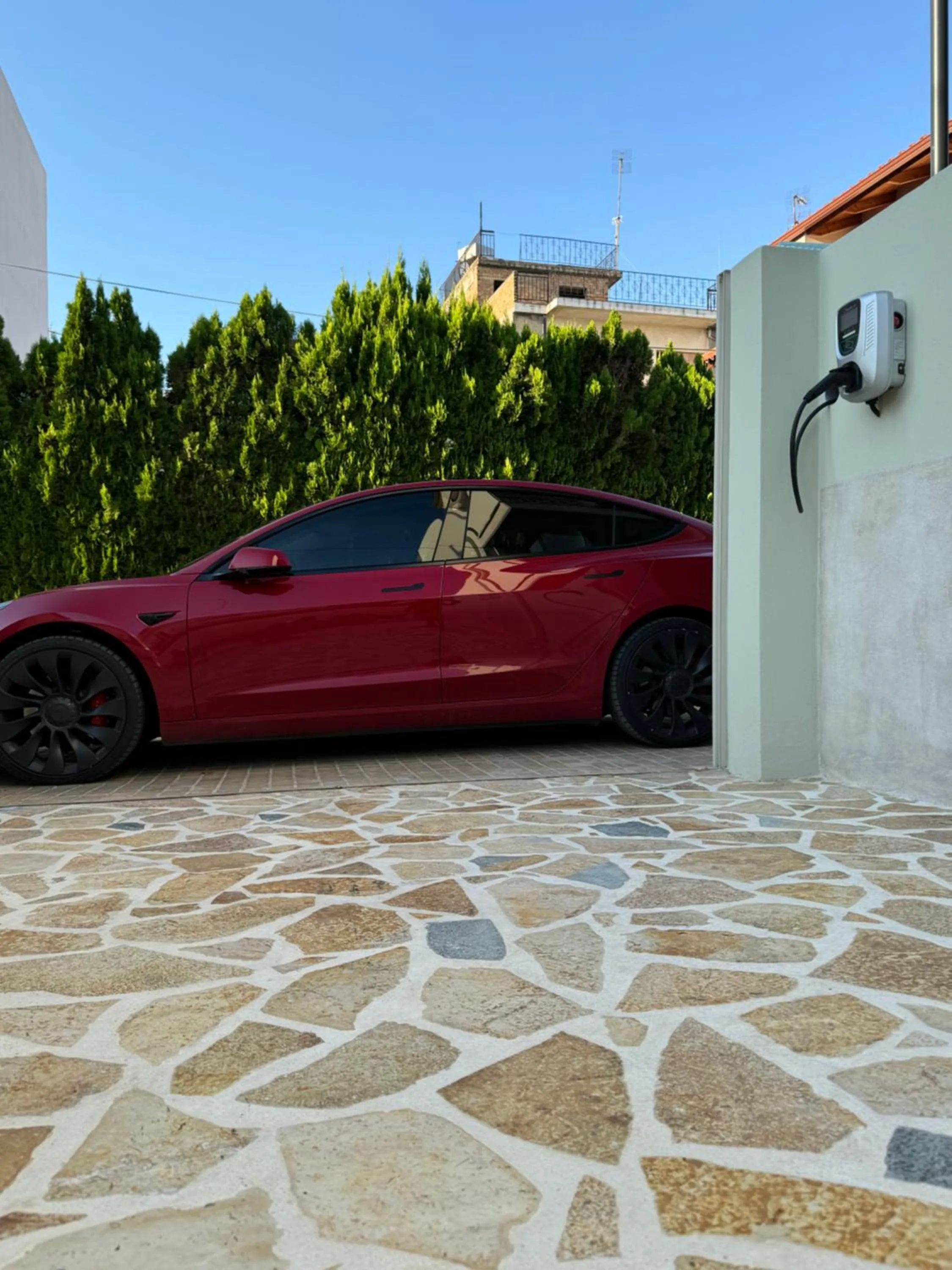 Parking in Madi Luxury Stay Patra