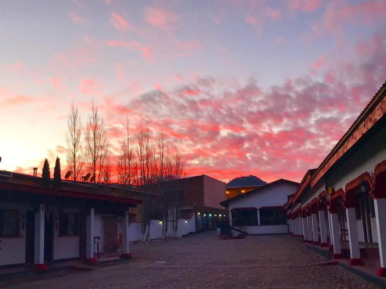 Sunset in Parador del Alma