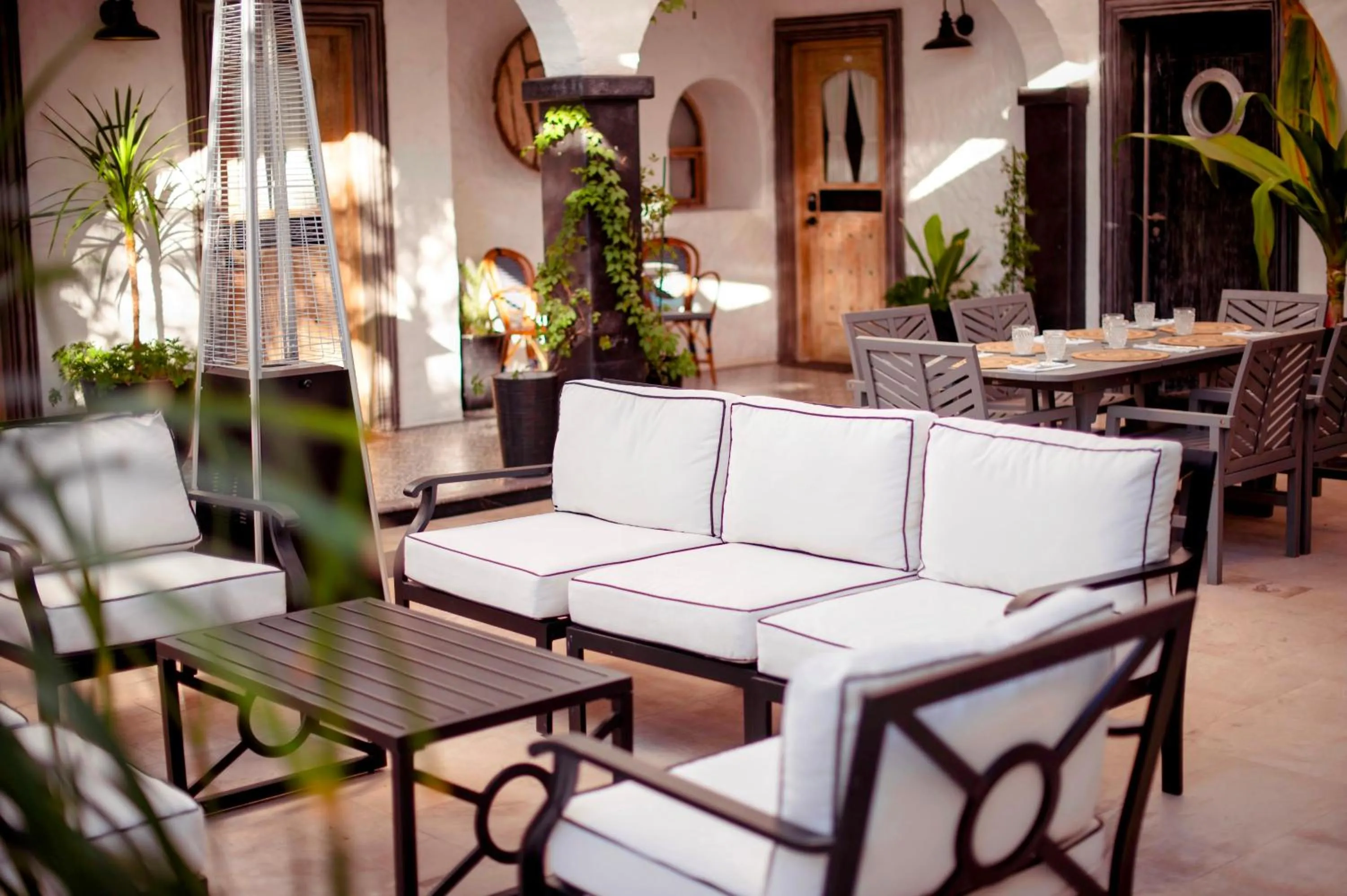 Patio in Casa 1880 - Adults Only