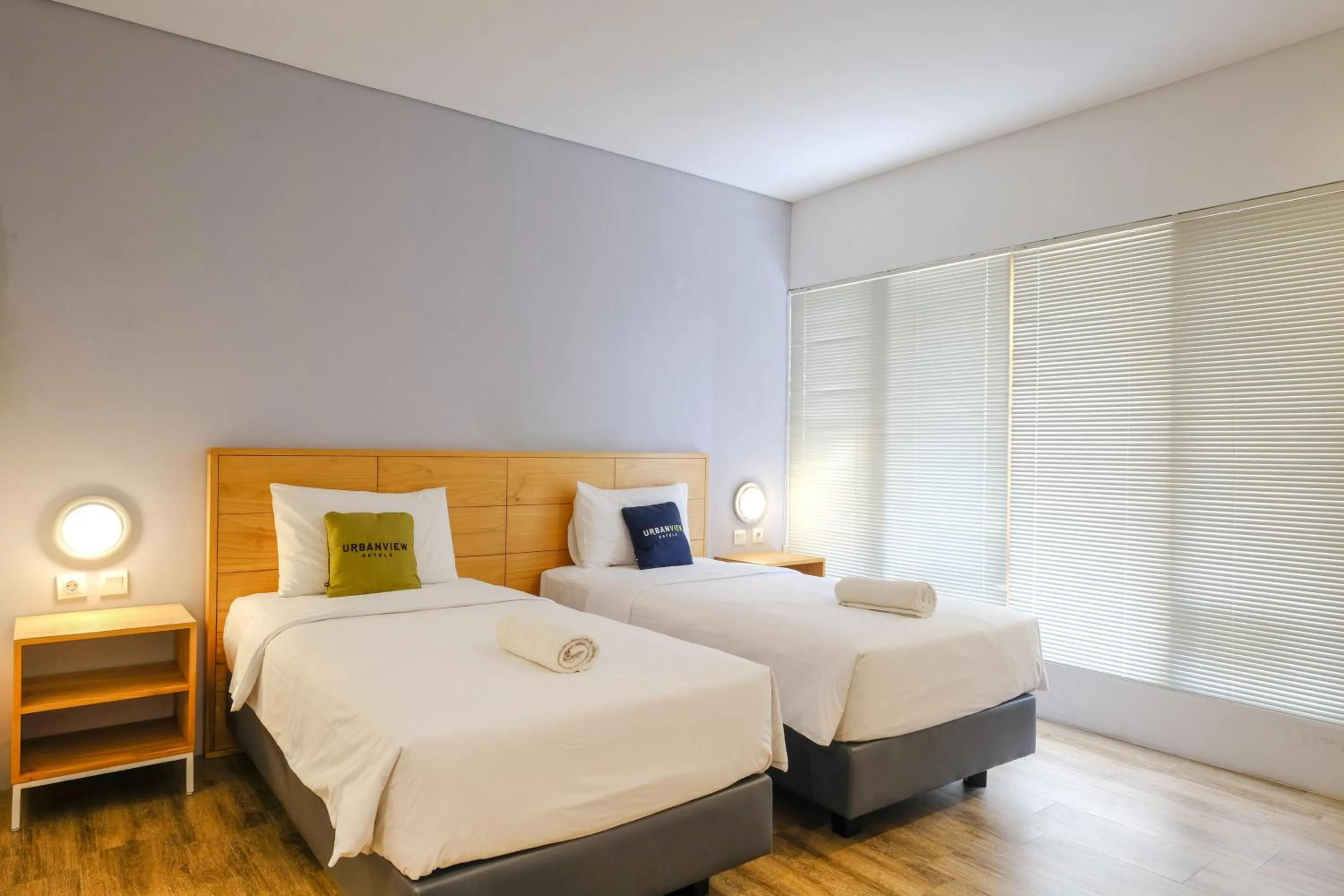 Bedroom, Bed in Urbanview Code Riverstay Yogyakarta