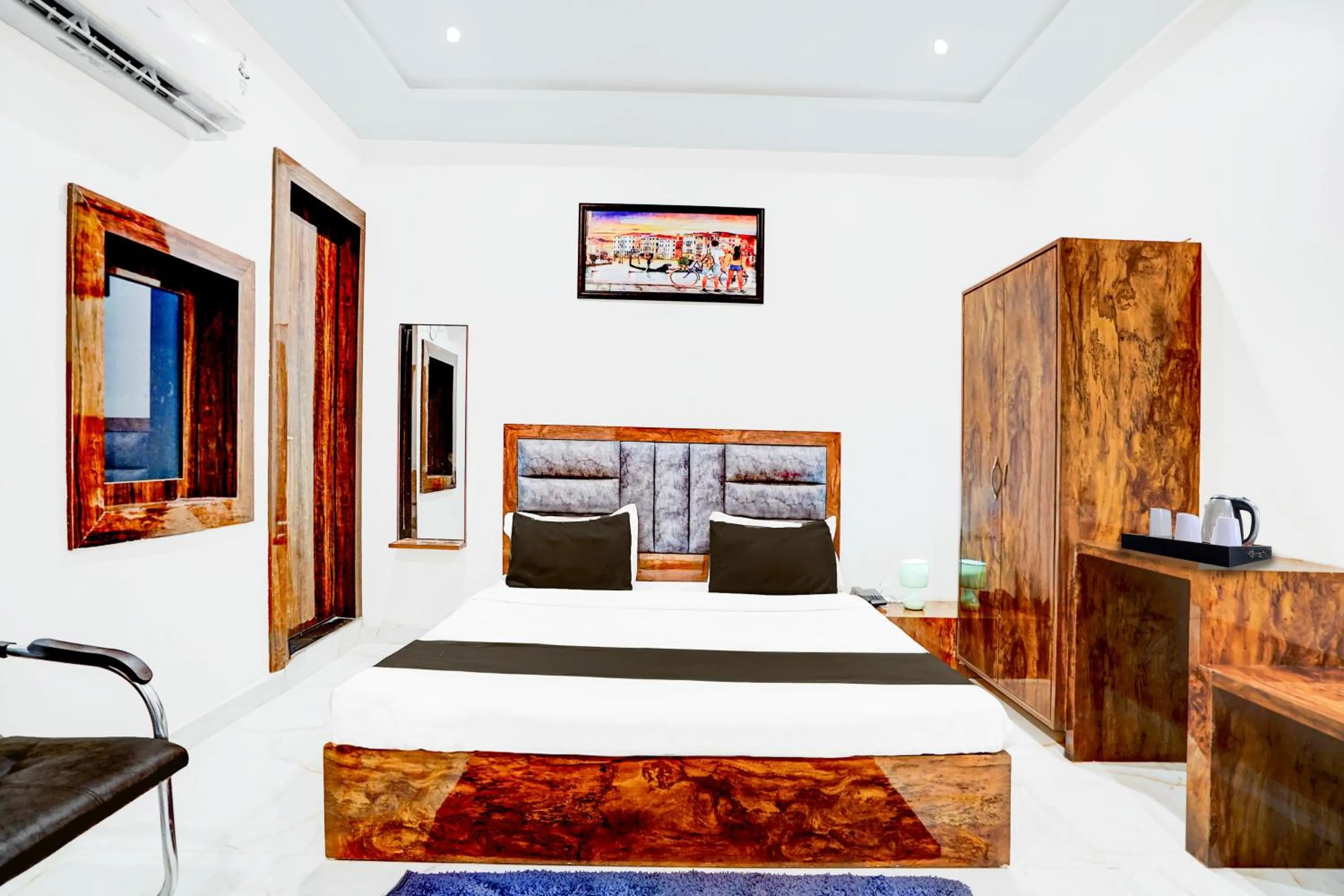 Bedroom, Bed in Super Townhouse Narholi Bridge Mathura