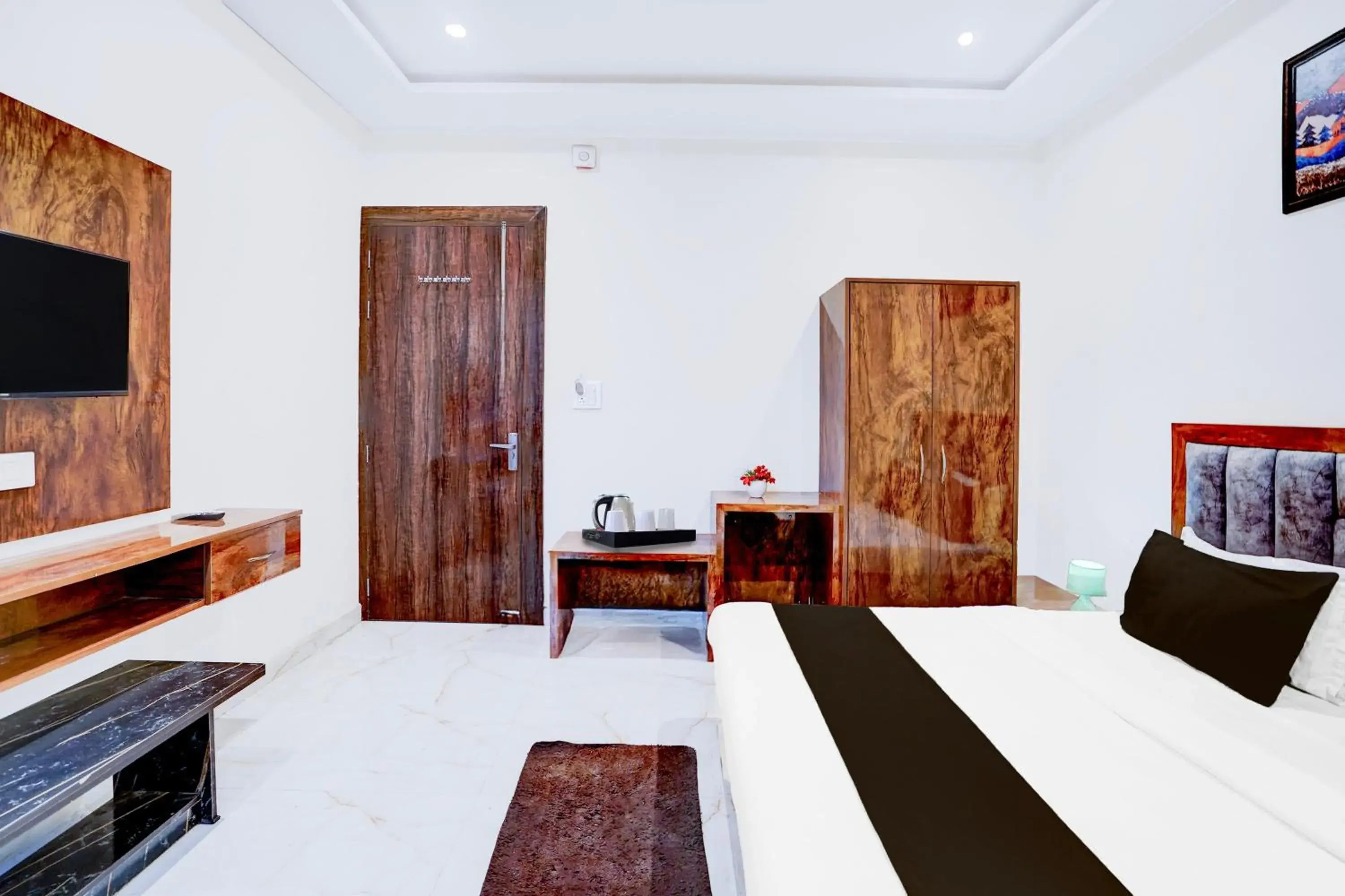 Bedroom, Bed in Super Townhouse Narholi Bridge Mathura Bedroom, Bed in Super Townhouse Narholi Bridge Mathura