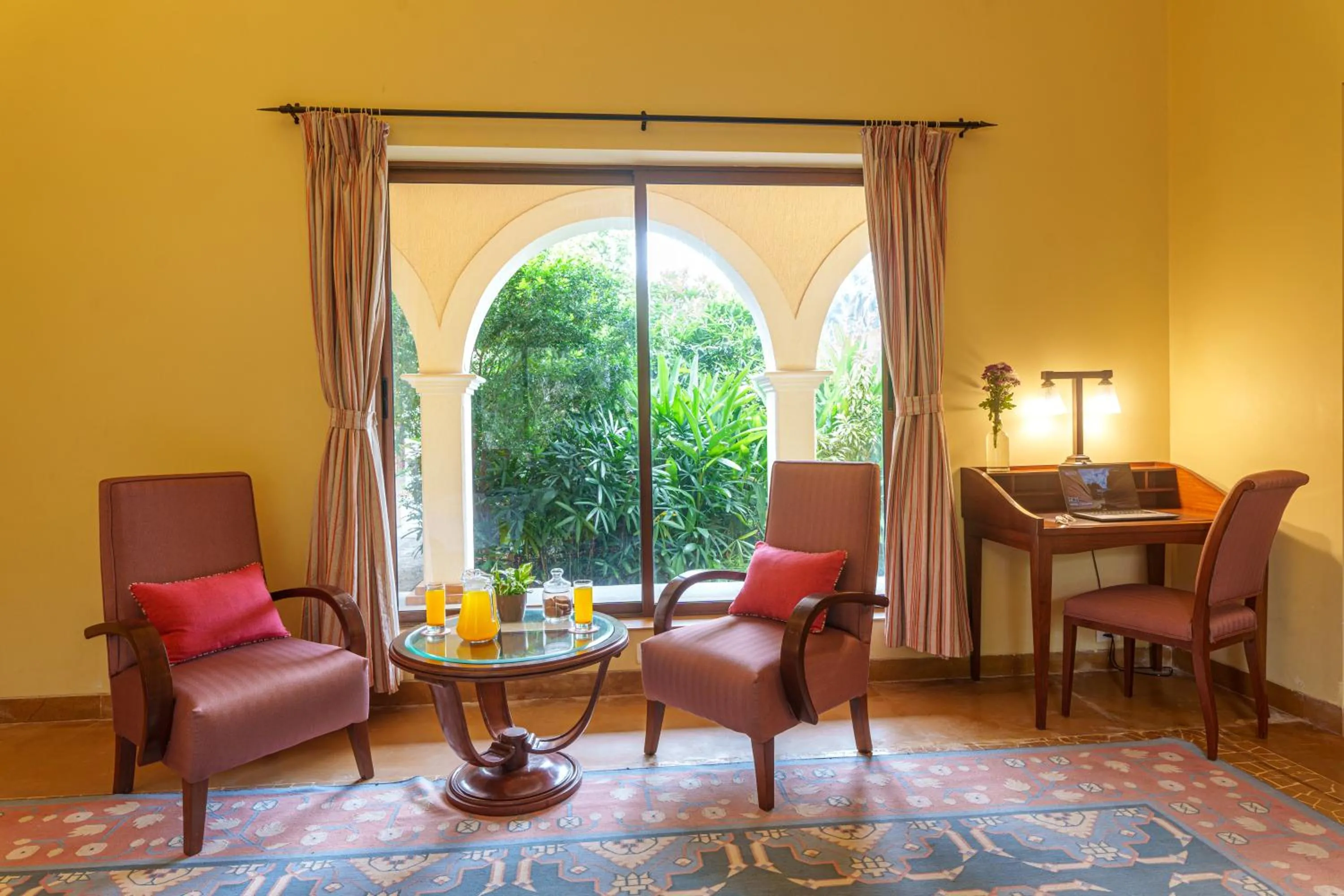 Living room in amã Stays & Trails Kihim Courtyard, Alibag