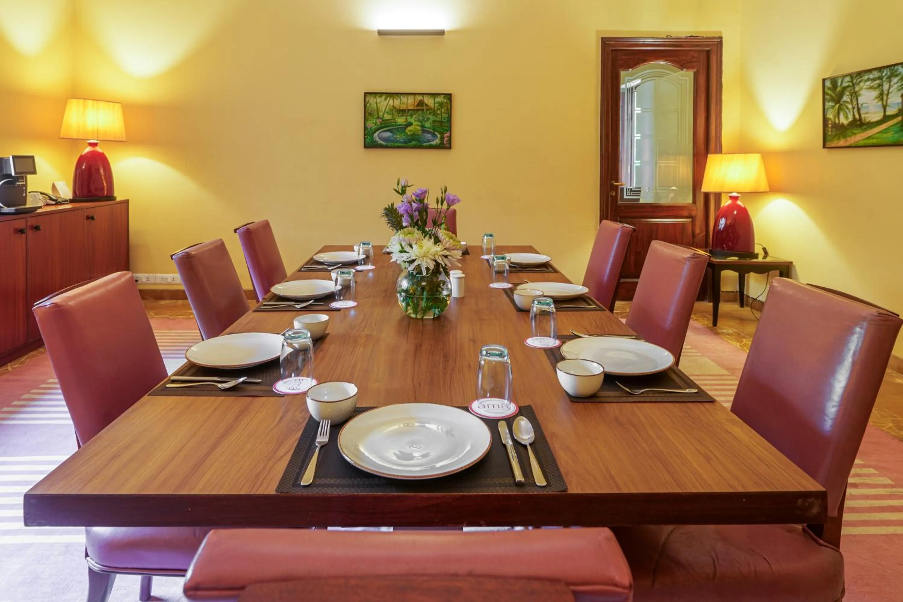 Dining area in amã Stays & Trails Kihim Courtyard, Alibag