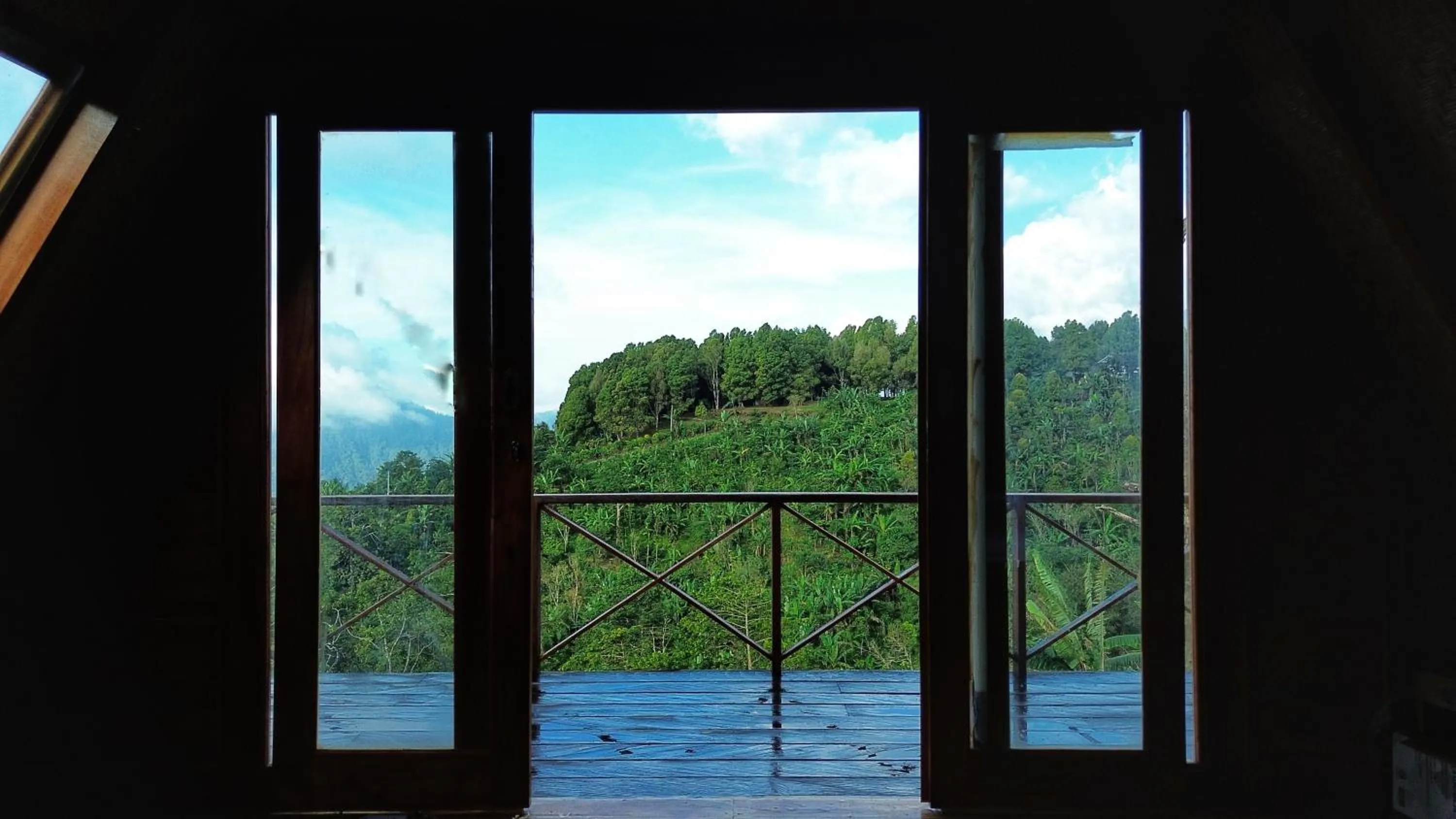 Mountain view in Villa Kayu Amertha