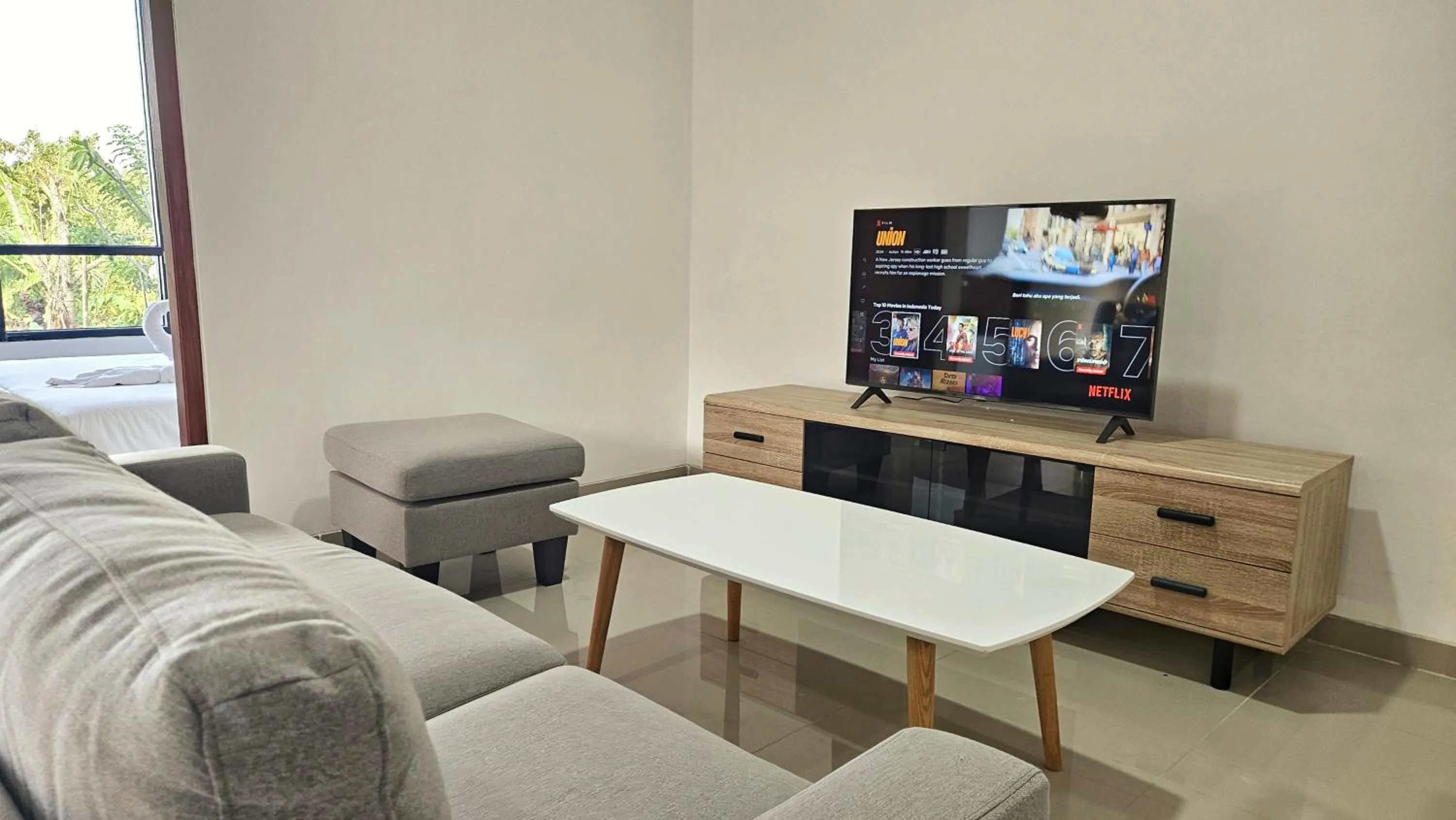 Living room in Villa Kayu Amertha