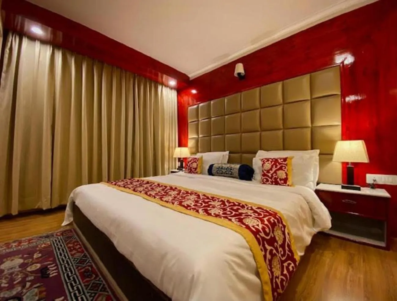 Bed in The Highland Mountain Resort & Spa