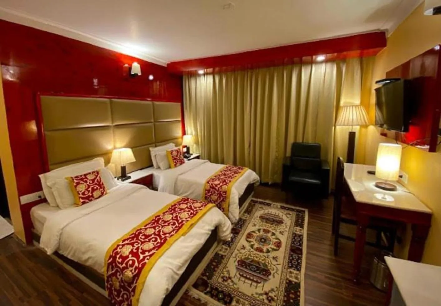 Bed in The Highland Mountain Resort & Spa